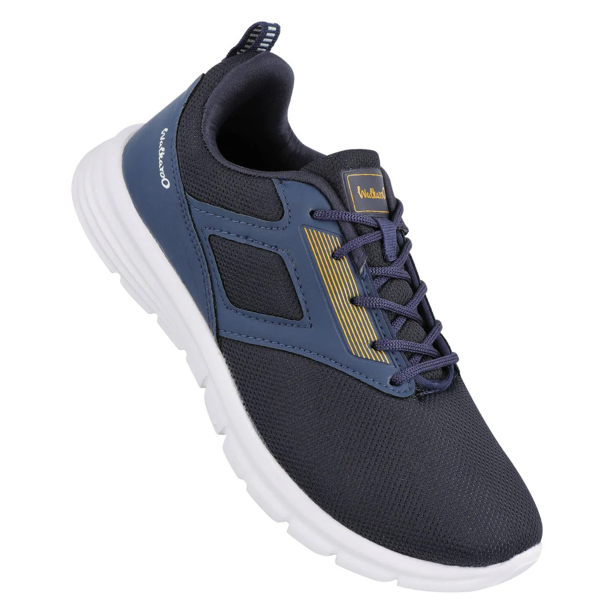 Walkaroo Men Lace-up Training Shoes - WS3050 Navy Blue - Image 3