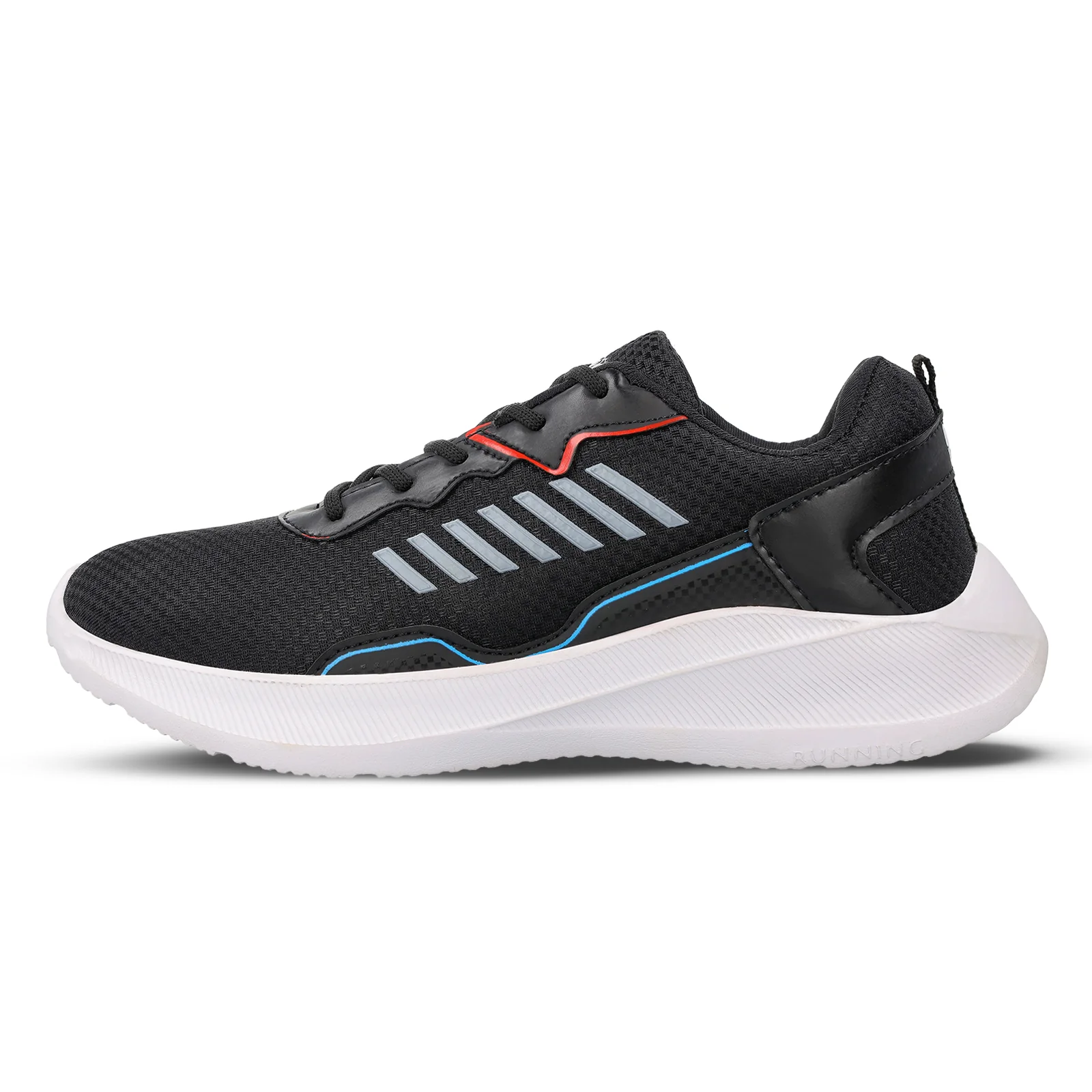 Men's Lace-Up Sports Shoes - WS3051 Black