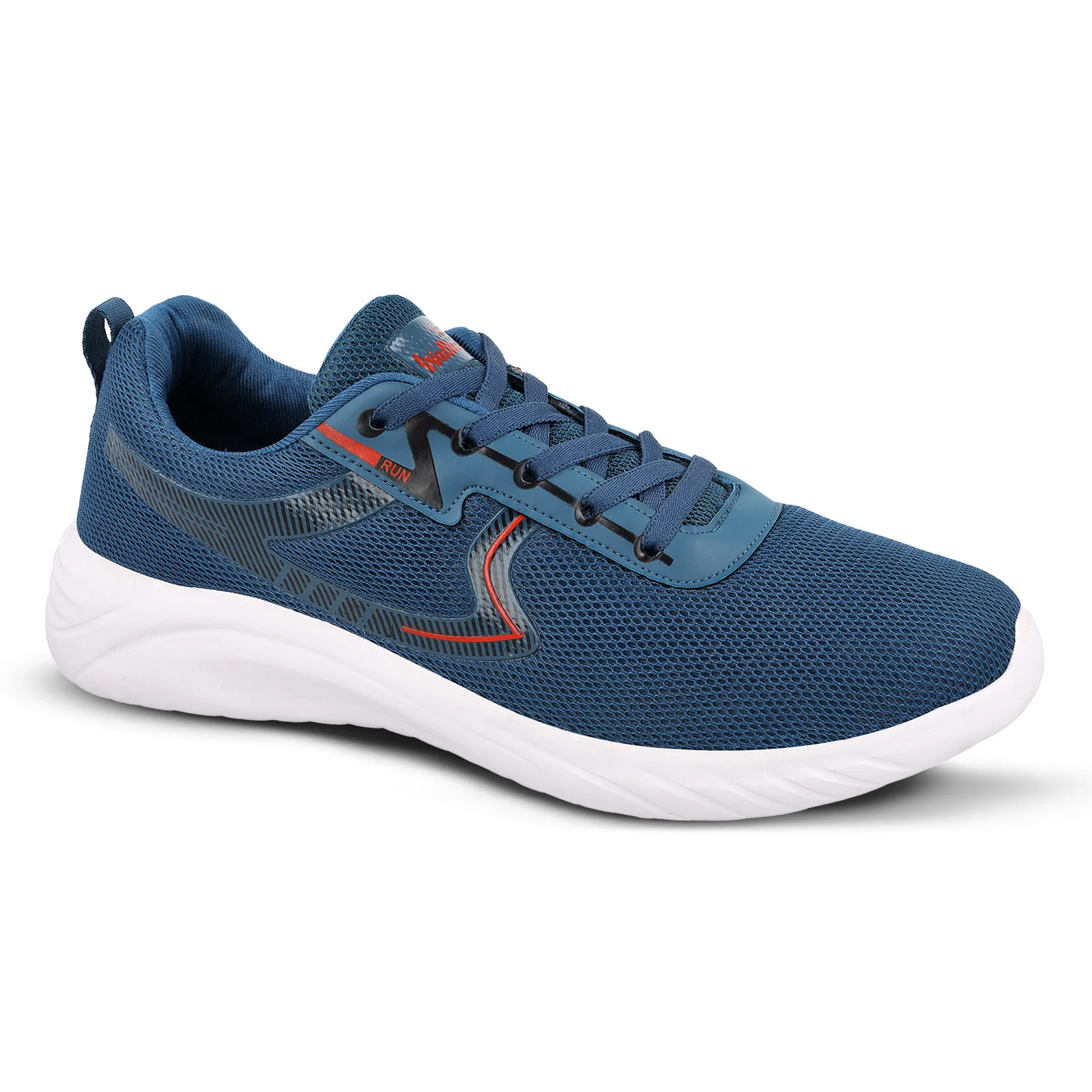 Men's Lace-up Walking Shoes - WS3064 Teal - Image 4
