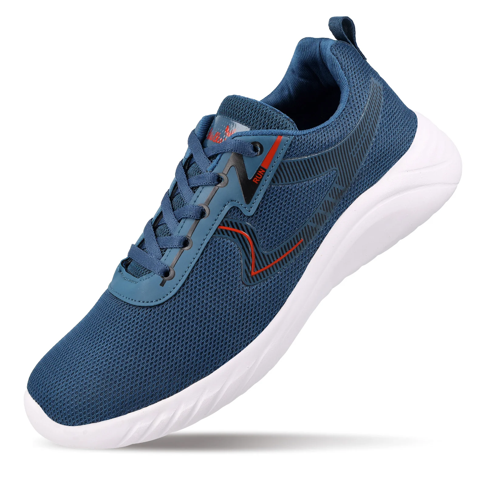 Men's Lace-up Walking Shoes - WS3064 Teal - Image 5