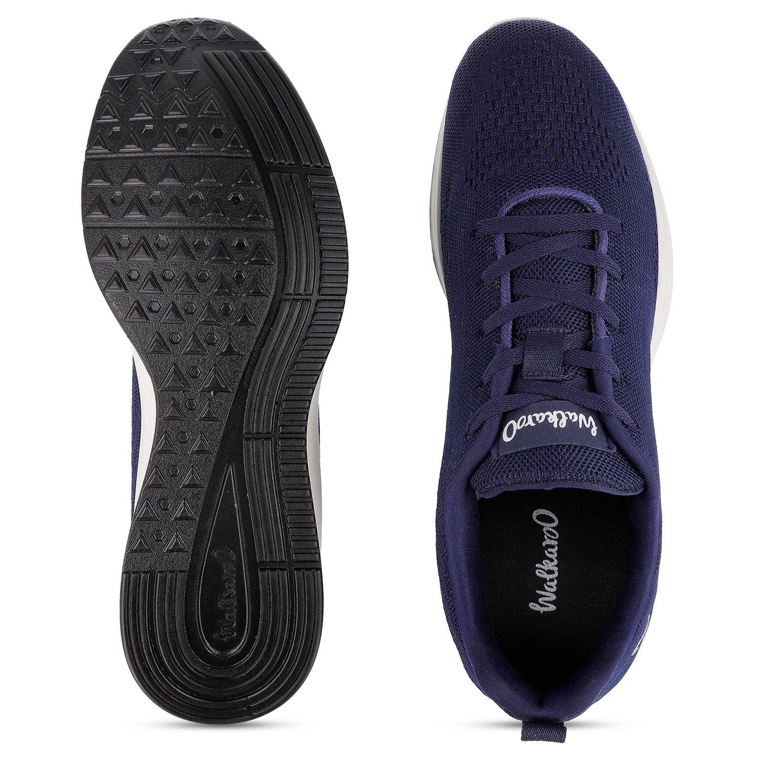 Men's Daily Wear Non Marking Sports Shoes - WS6090 Navy Blue - Image 3