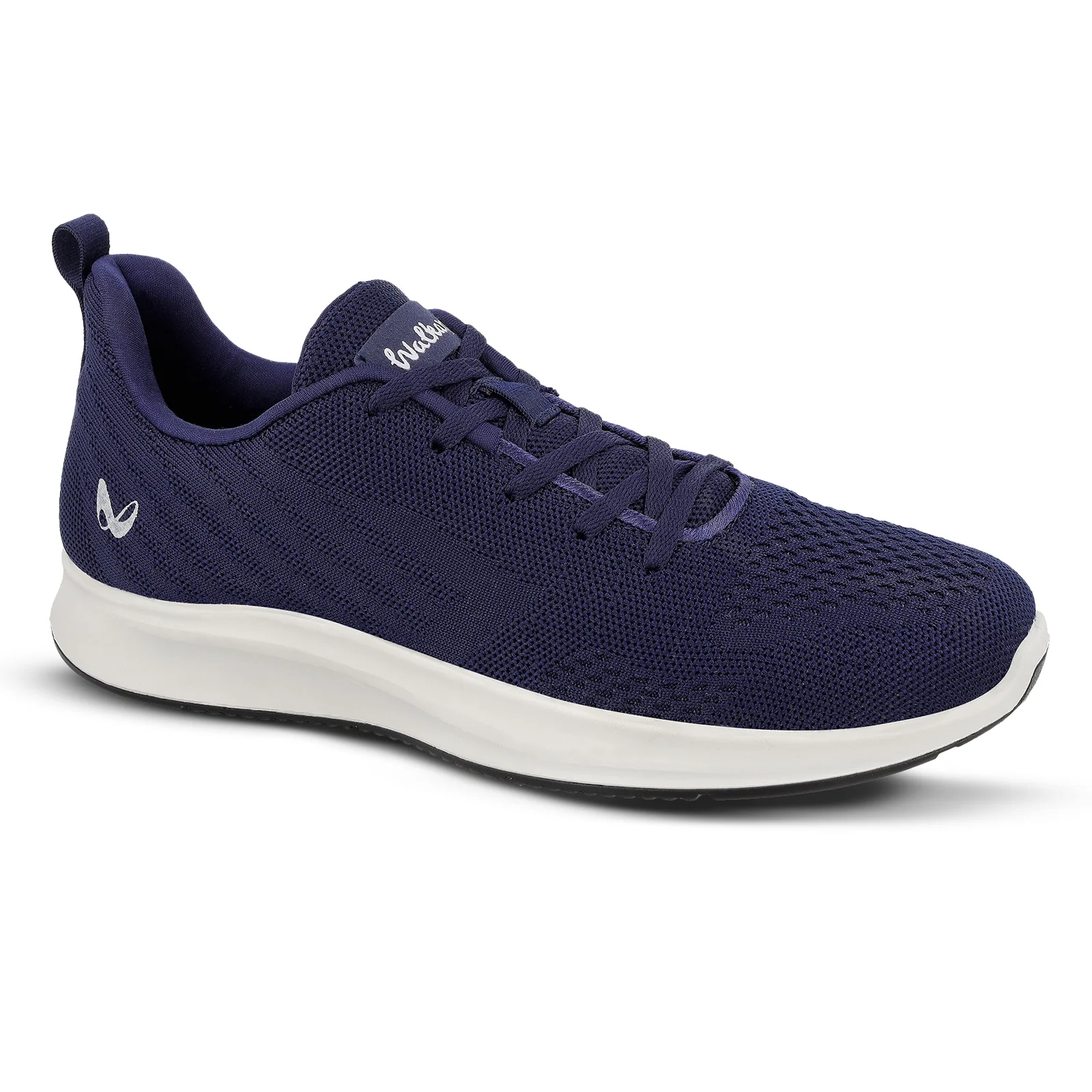 Men's Daily Wear Non Marking Sports Shoes - WS6090 Navy Blue - Image 5