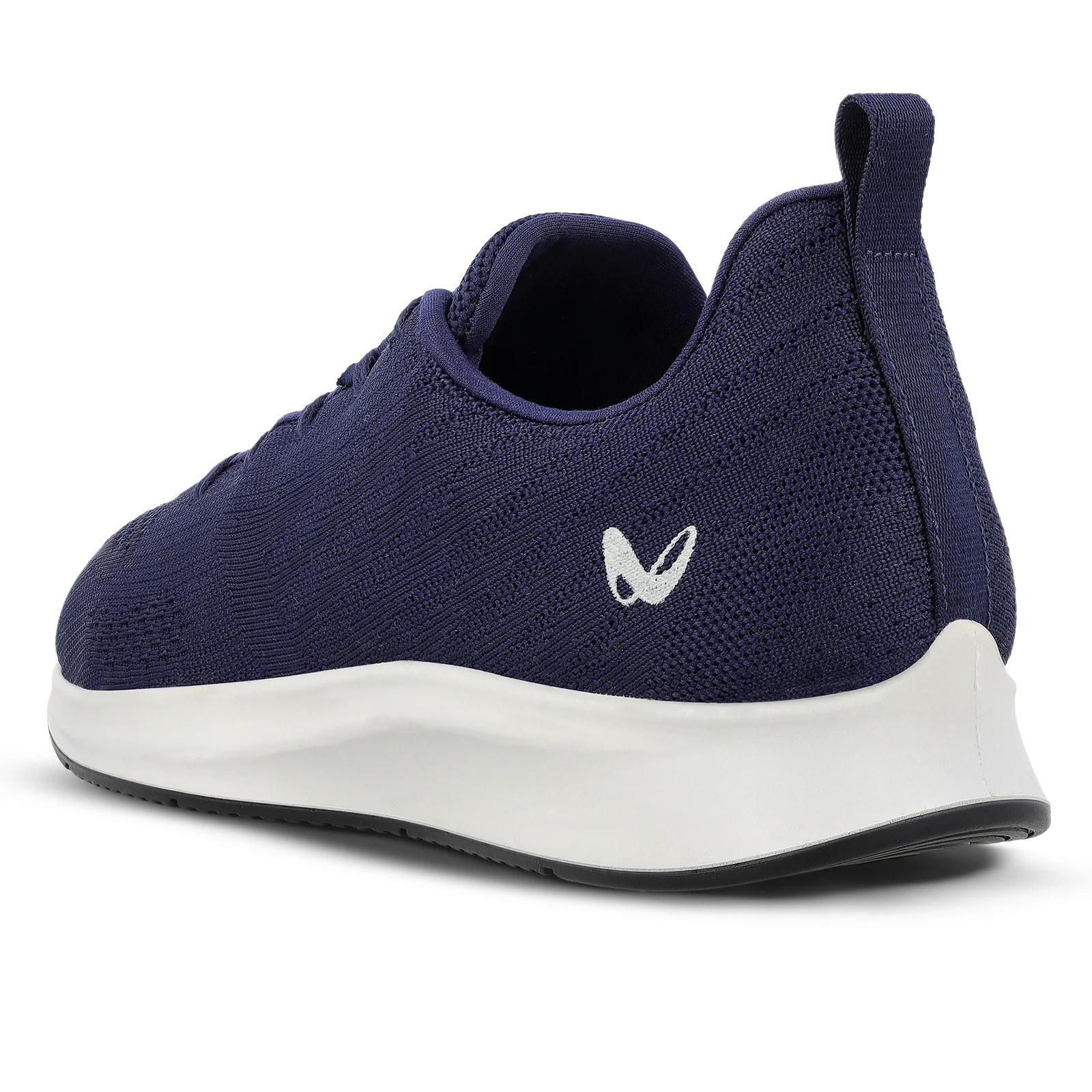 Men's Daily Wear Non Marking Sports Shoes - WS6090 Navy Blue - Image 8