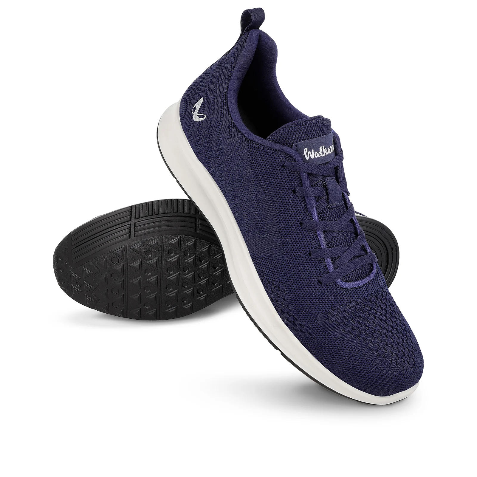 Men's Daily Wear Non Marking Sports Shoes - WS6090 Navy Blue - Image 9