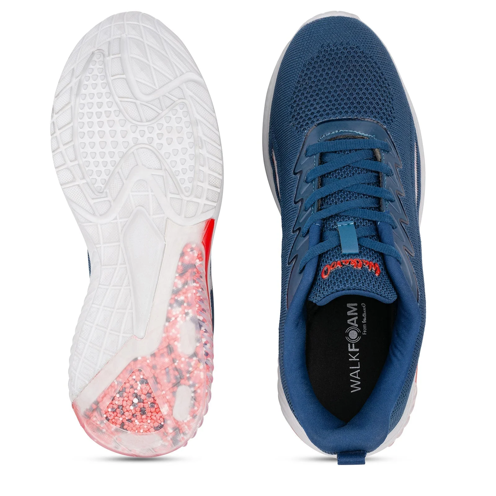 Walkaroo Men Walking Shoes - WS9078 Blue - Image 2