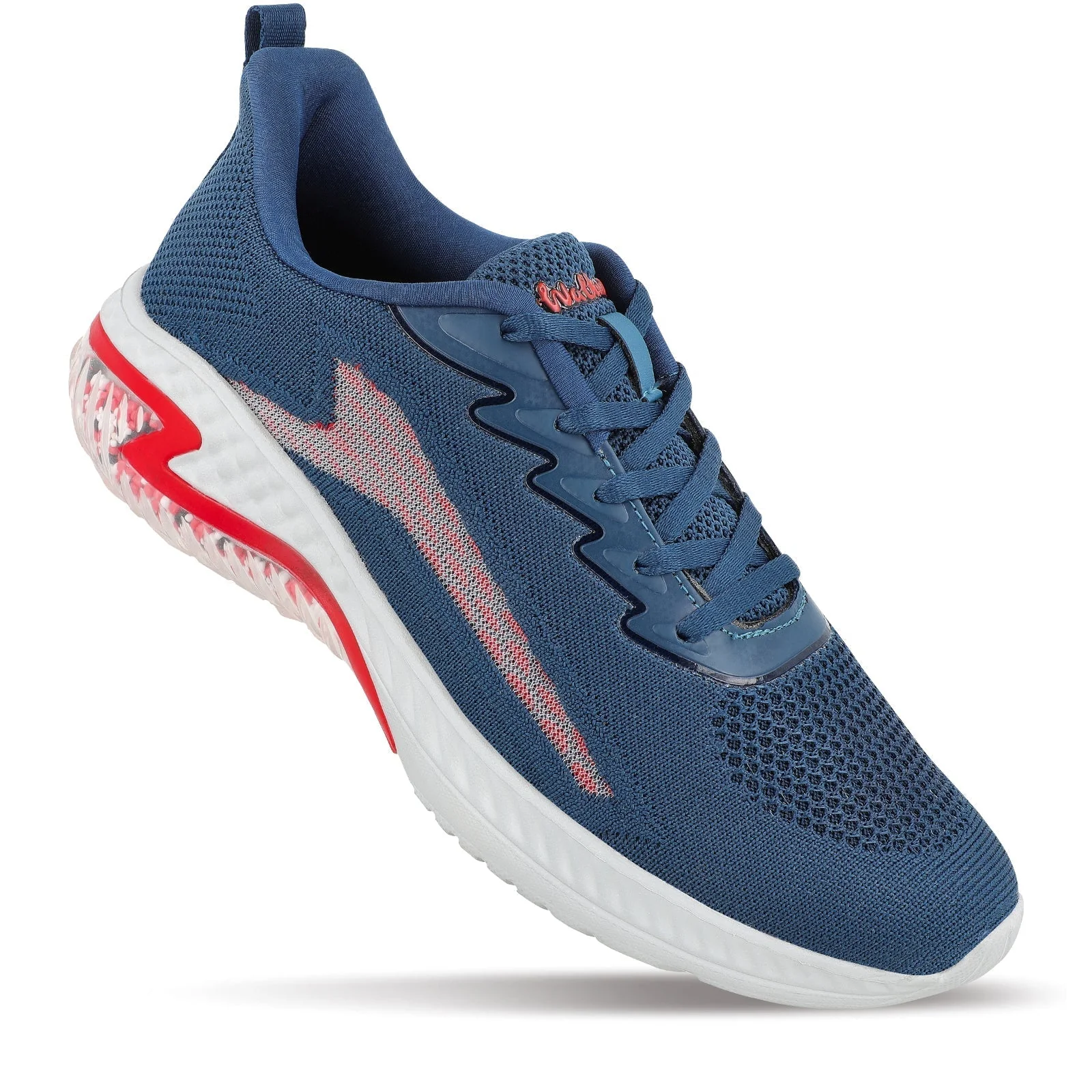 Walkaroo Men Walking Shoes - WS9078 Blue - Image 4