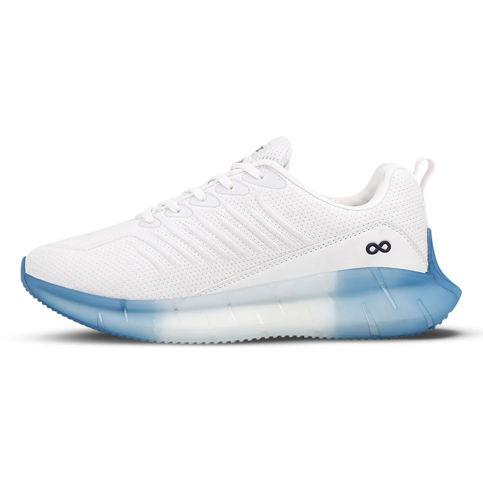 Men's Lace-up Walking Shoes - WS9101 White