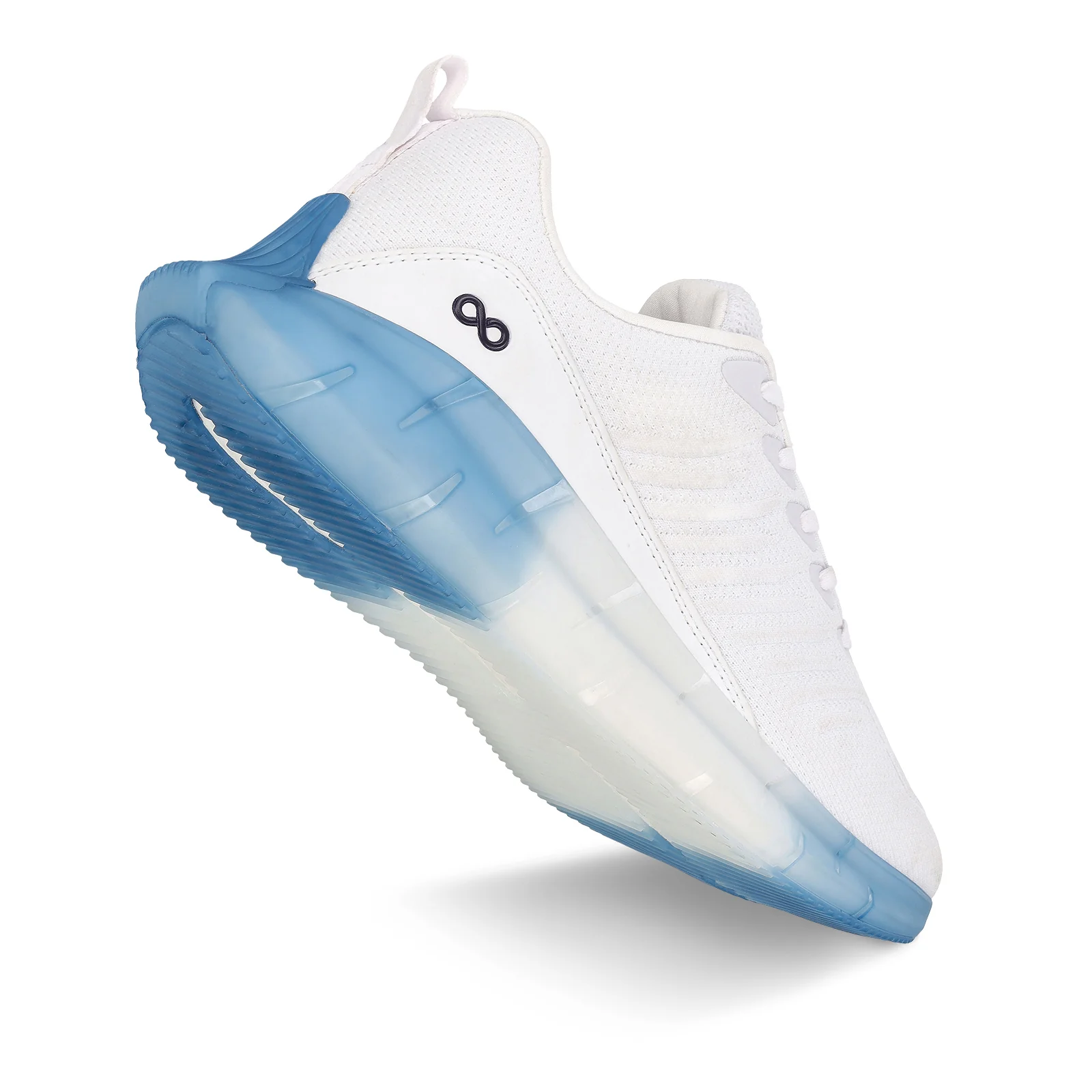 Men's Lace-up Walking Shoes - WS9101 White - Image 6