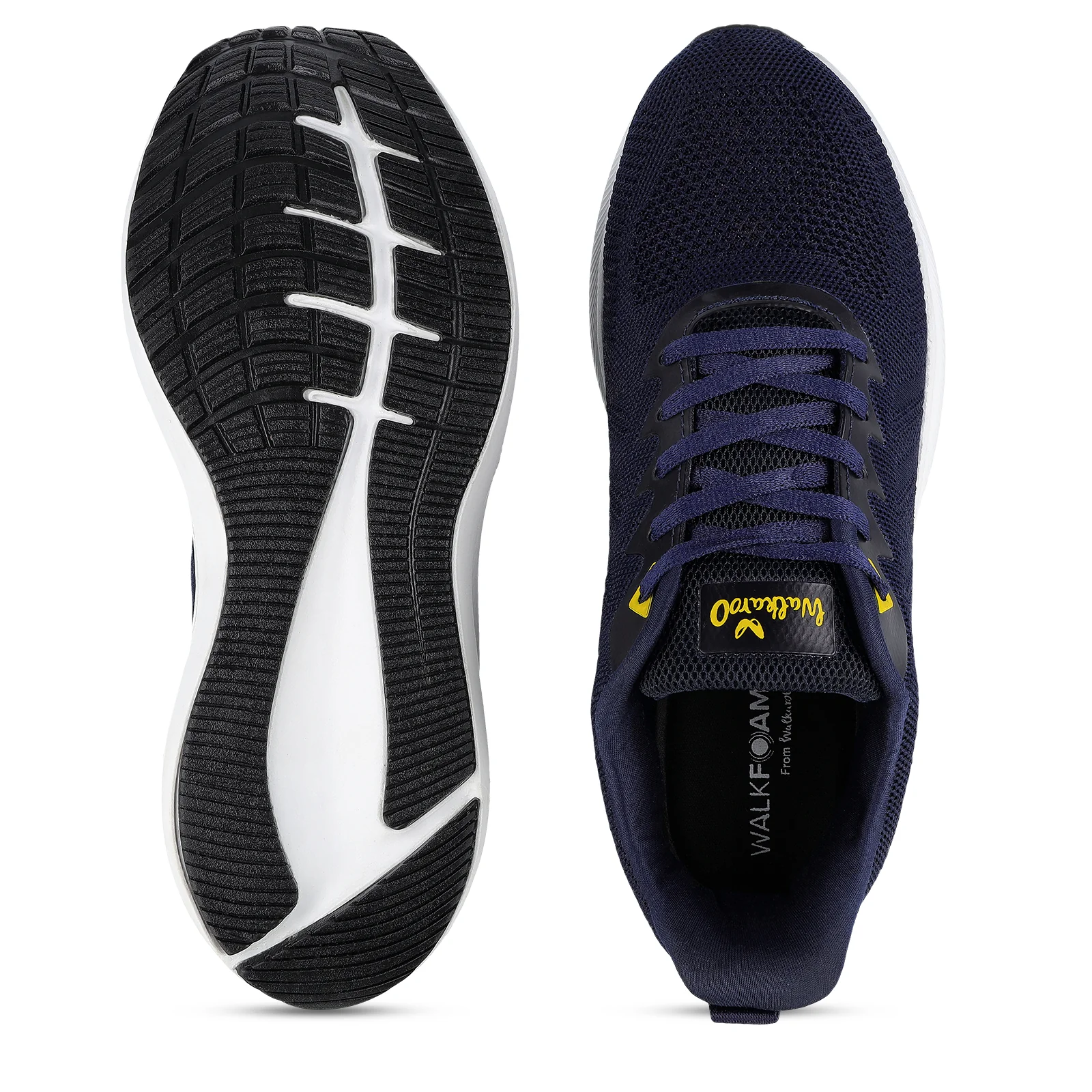 Men's Lace-up Sports Shoes - WS9104 Navy Blue - Image 2