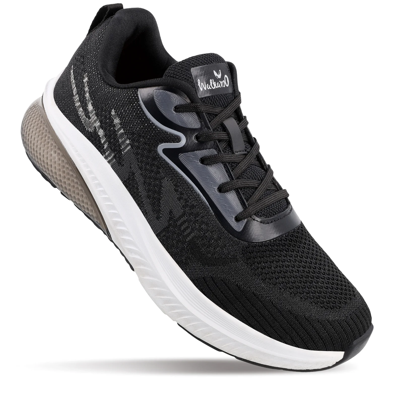 Men's Lace-up Sports Shoes - WS9108 Black - Image 3