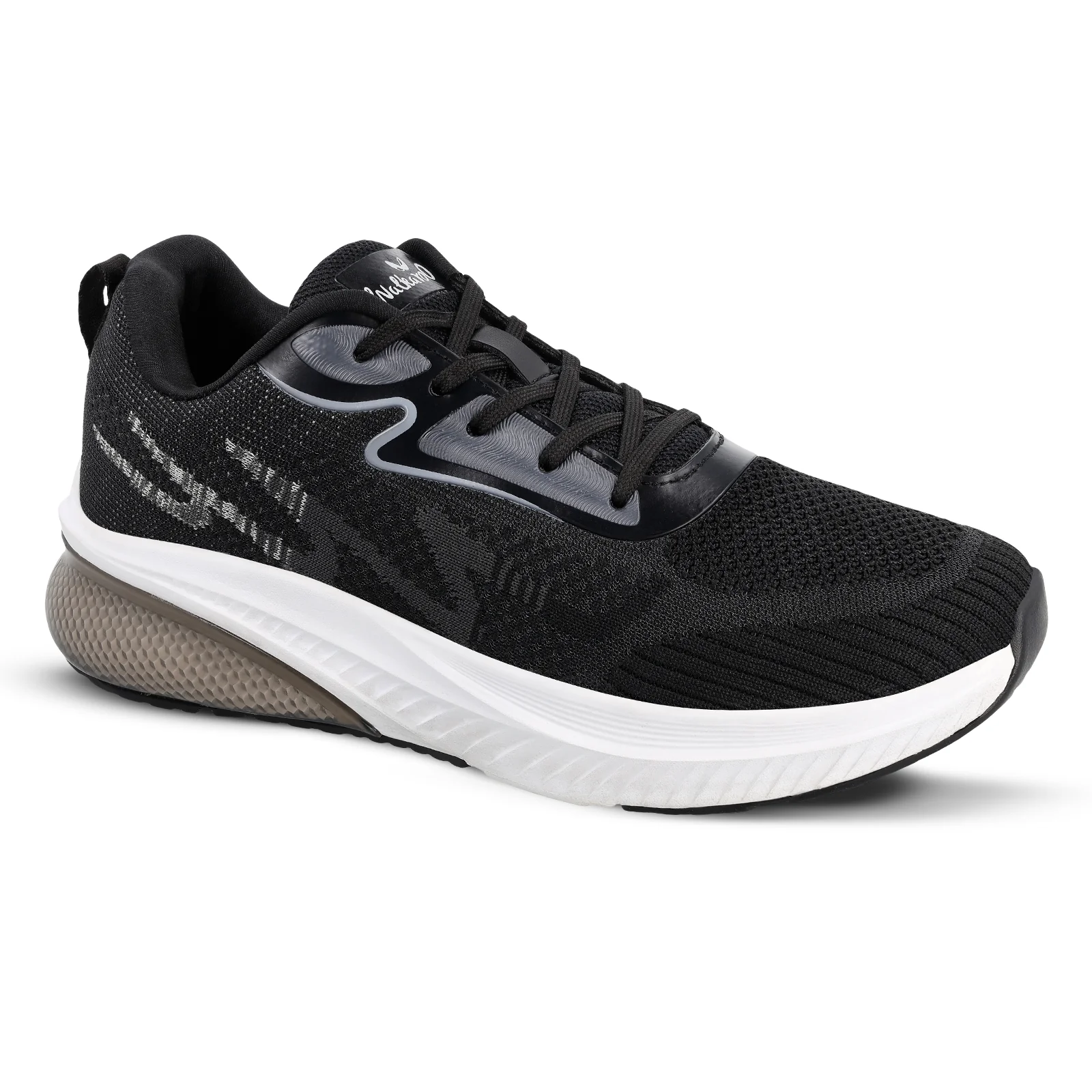 Men's Lace-up Sports Shoes - WS9108 Black - Image 4