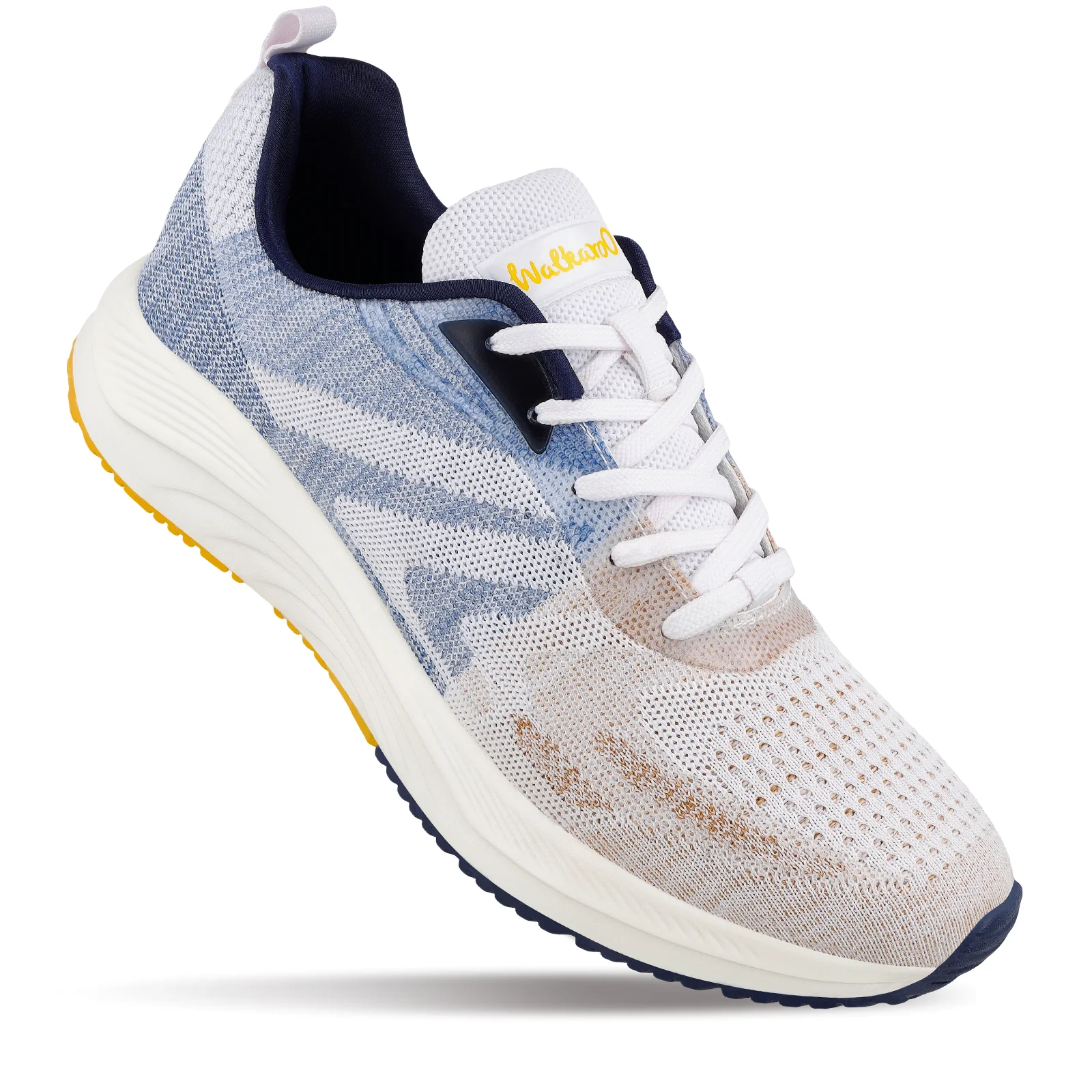 Men's Lace-up Sports Shoes - WS9109 Beige Blue - Image 3