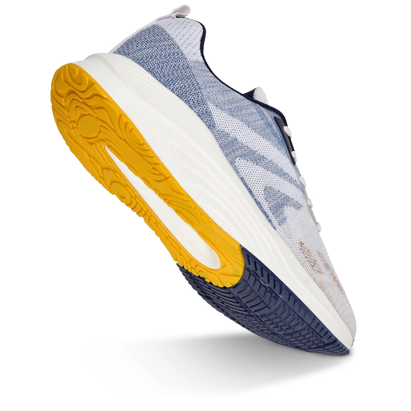 Men's Lace-up Sports Shoes - WS9109 Beige Blue - Image 5