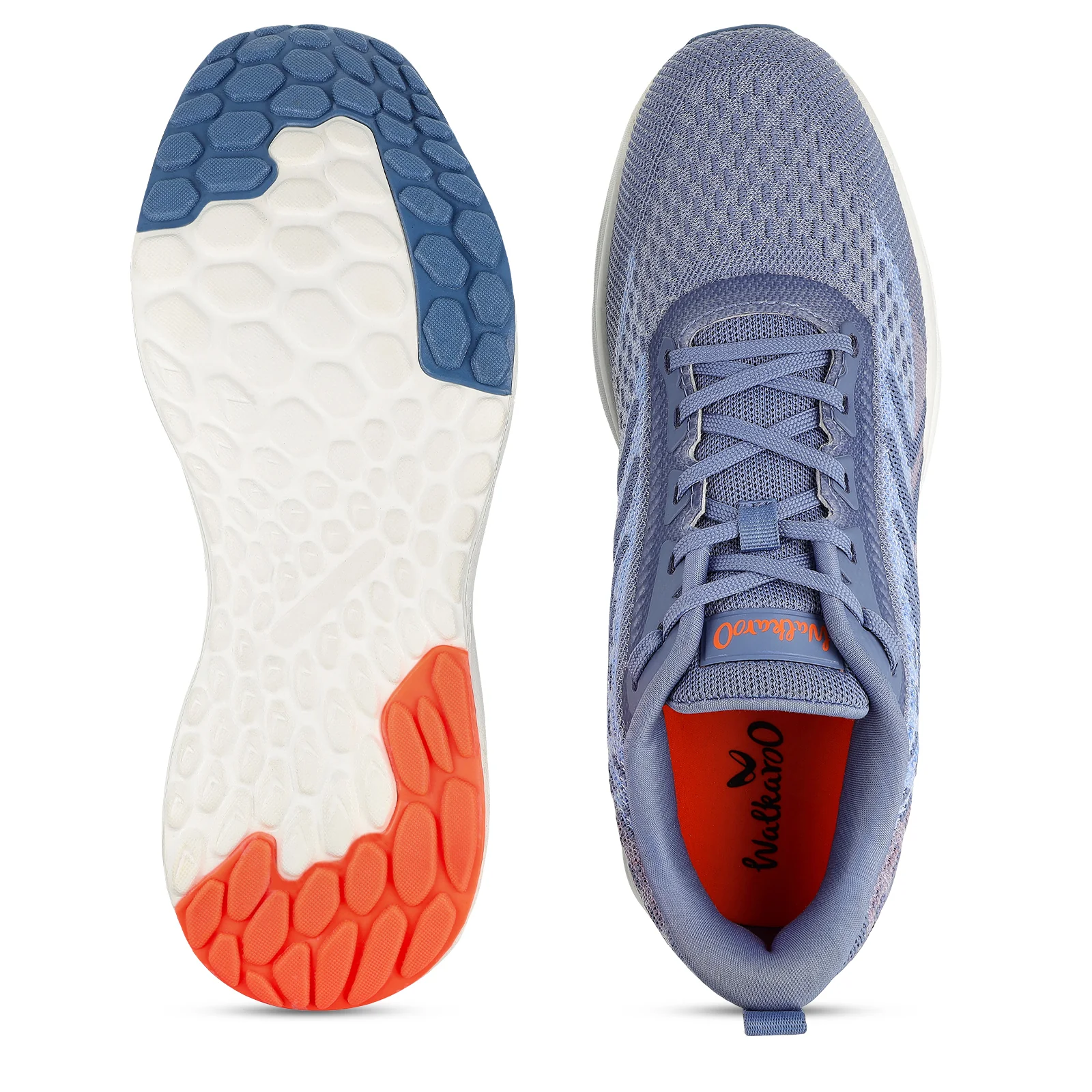 Men's Lace-up Sports Shoes - WS9110 Steel Blue - Image 3