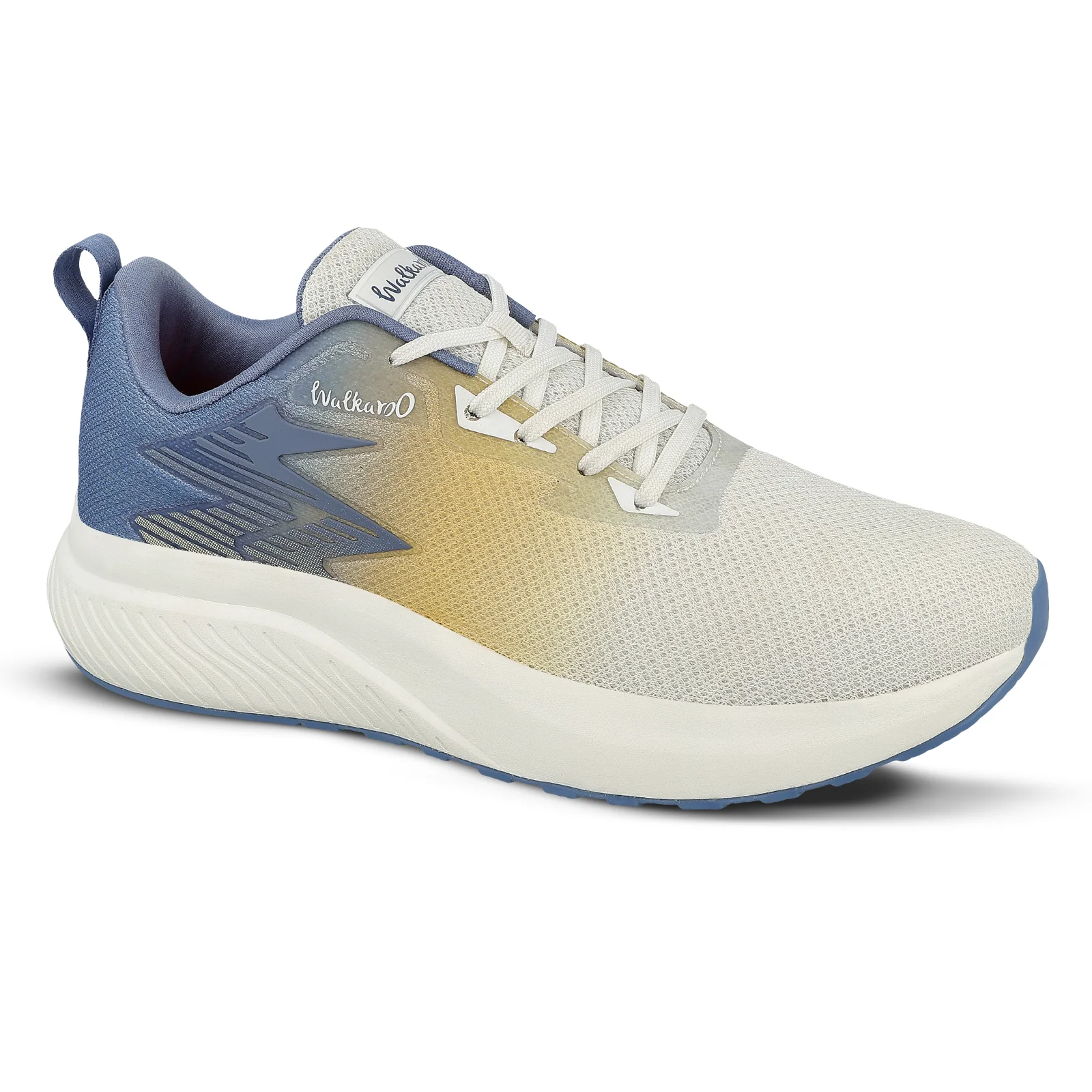 Men's Lace-up Sports Shoes - WS9111 Blue Beige - Image 4