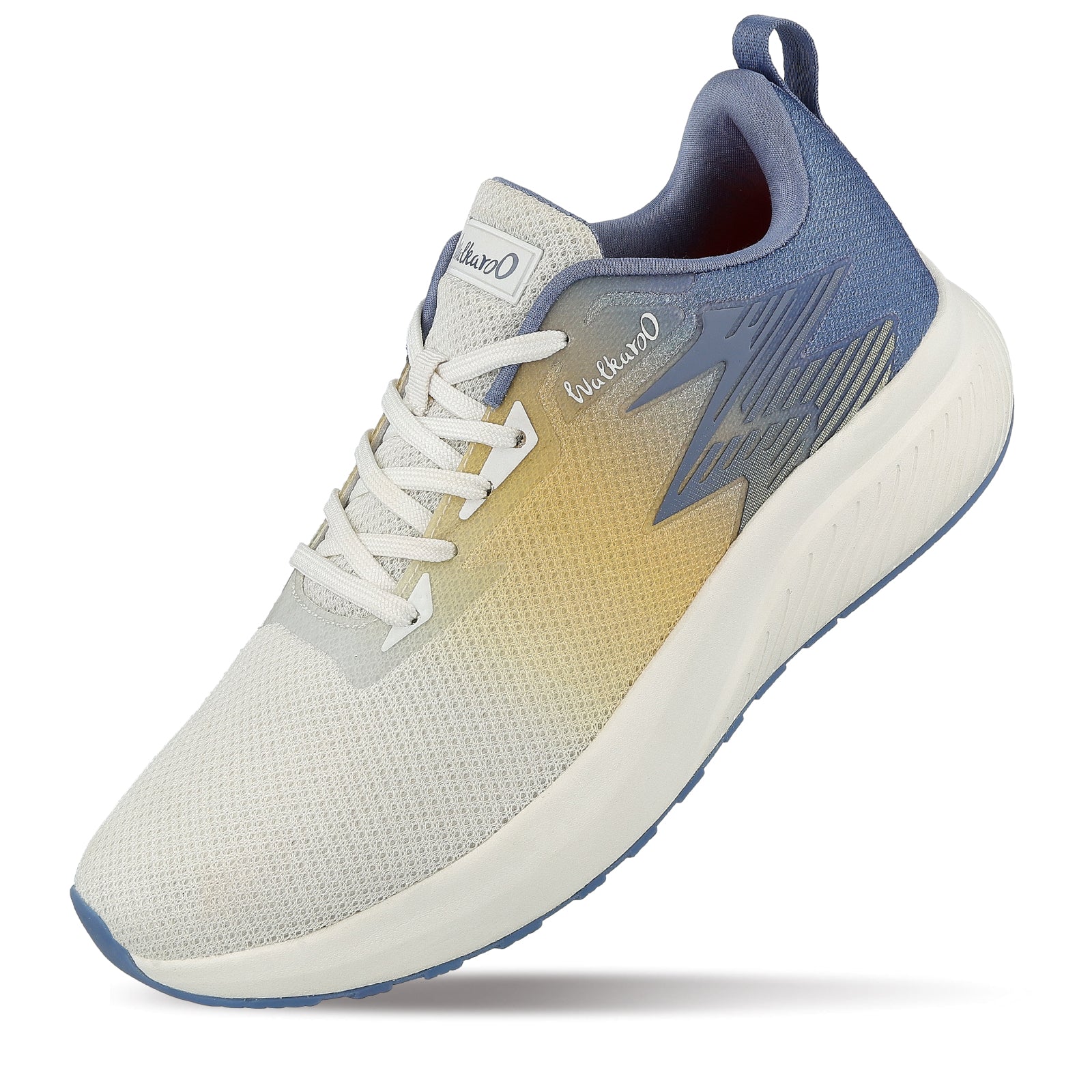 Men's Lace-up Sports Shoes - WS9111 Blue Beige - Image 6