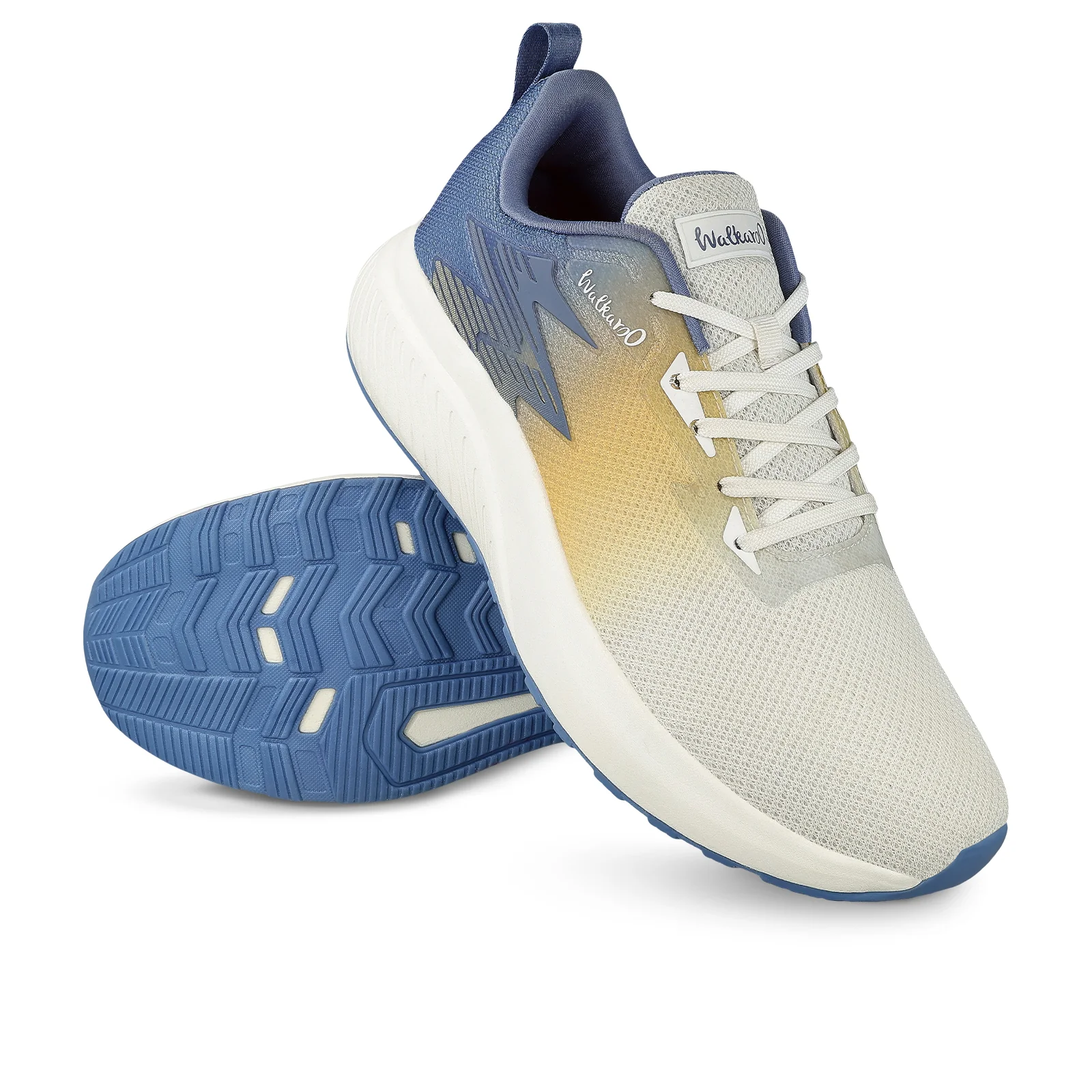 Men's Lace-up Sports Shoes - WS9111 Blue Beige - Image 8