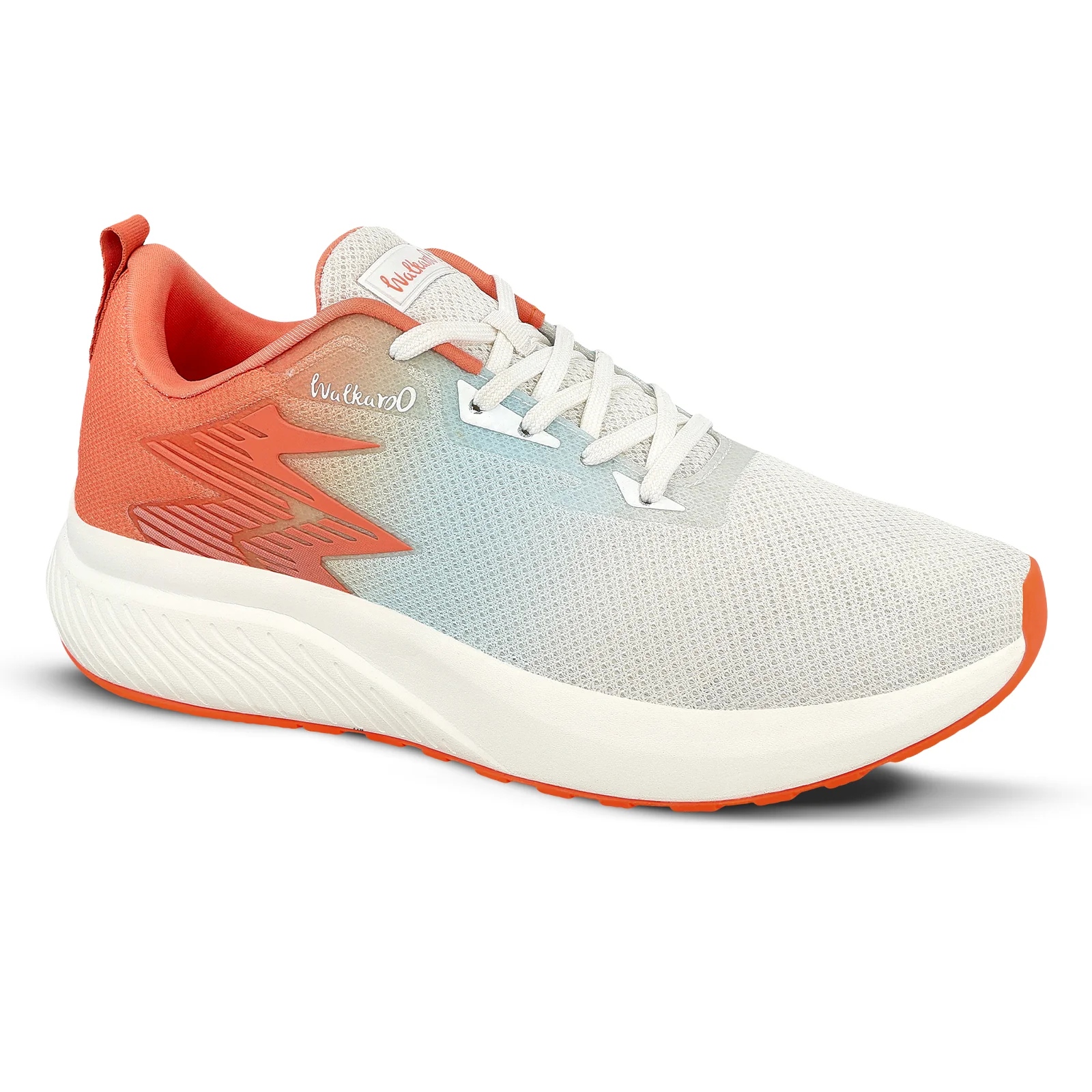 Men's Lace-up Sports Shoes - WS9111 Orange Seablue - Image 4