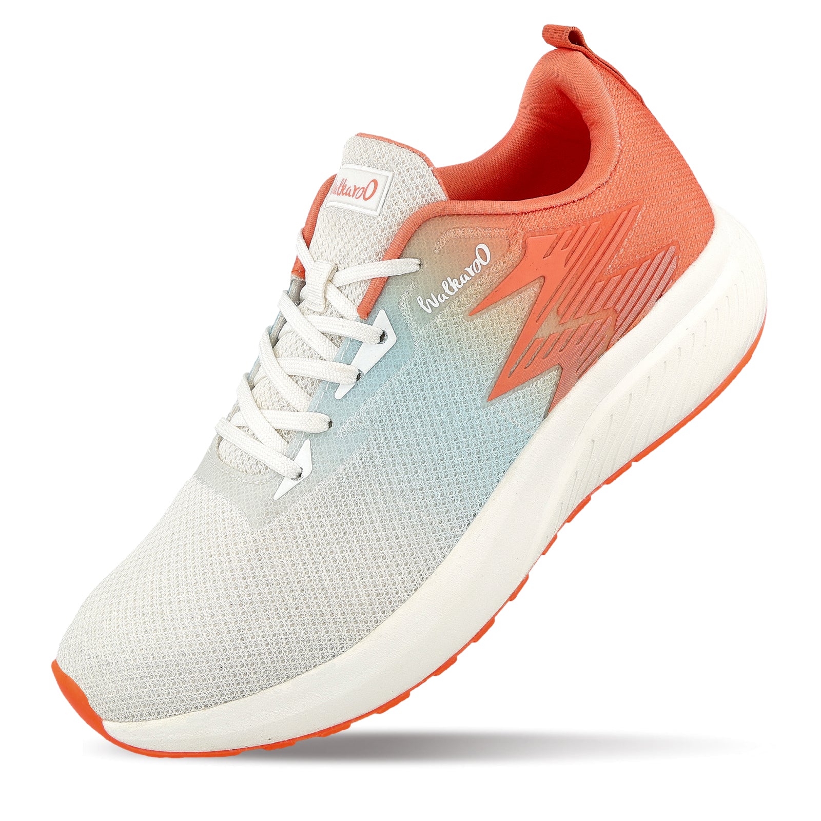Men's Lace-up Sports Shoes - WS9111 Orange Seablue - Image 6