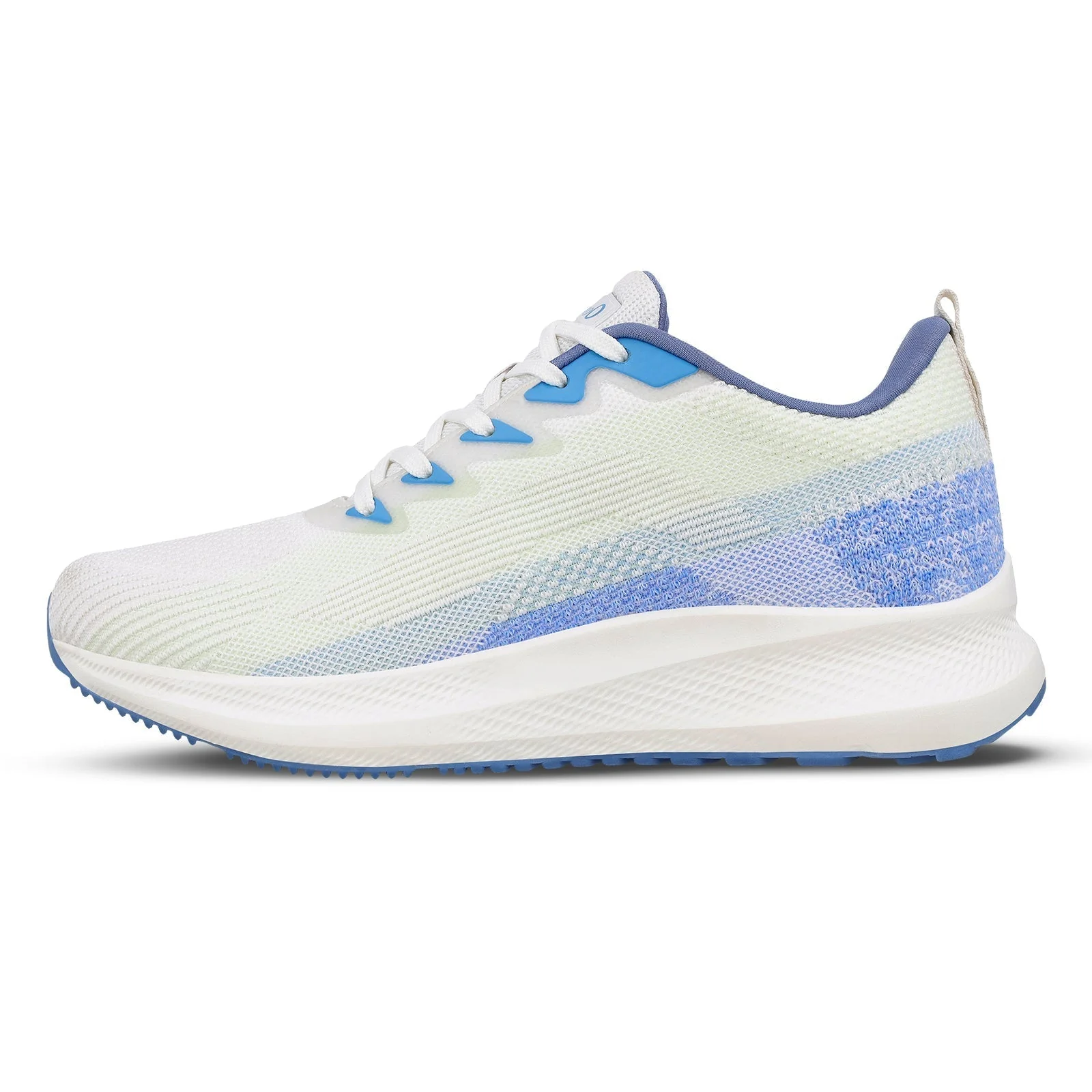 Men's Lace-up Sports Shoes - WS9114 White Blue