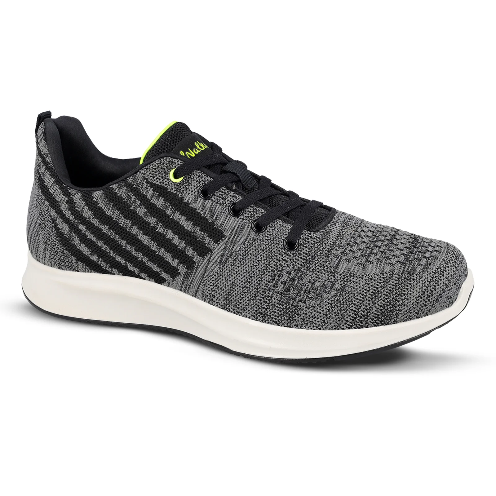Walkaroo Men Lace-up Training Shoes - WS9513 Dark Grey - Image 4