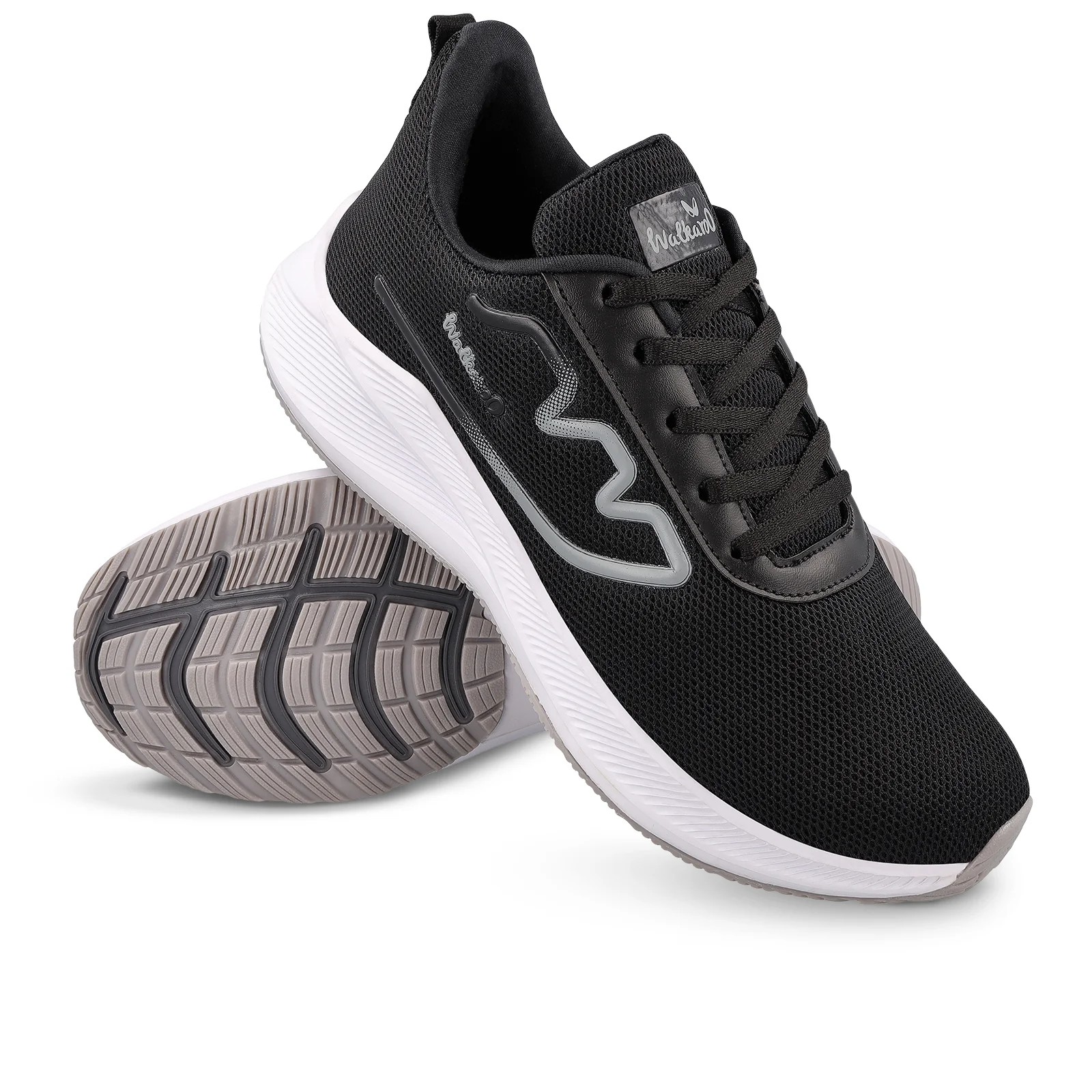 Walkaroo Men Walking Shoes - WS9541 Black - Image 8