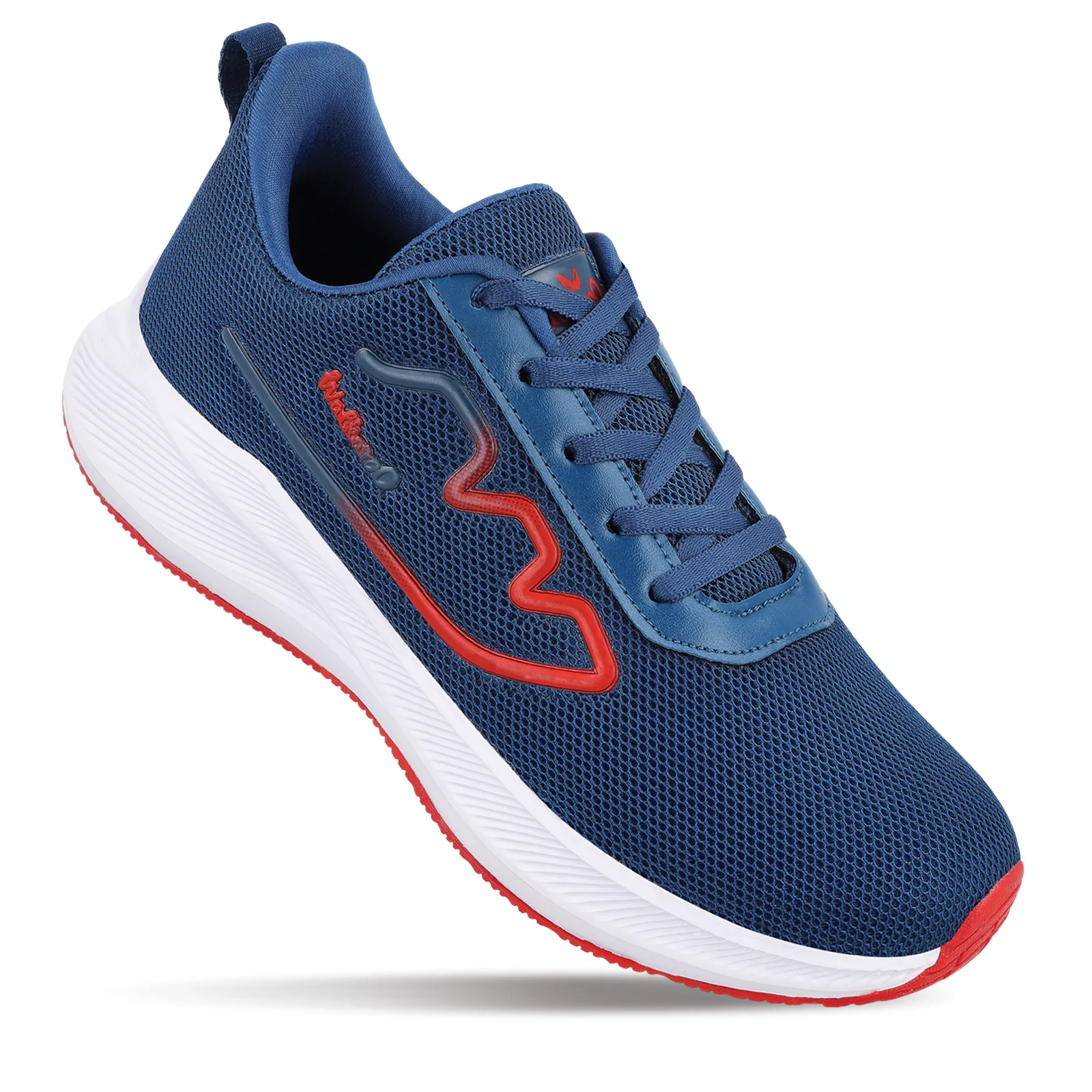 Walkaroo Men Walking Shoes - WS9541 Teal - Image 3
