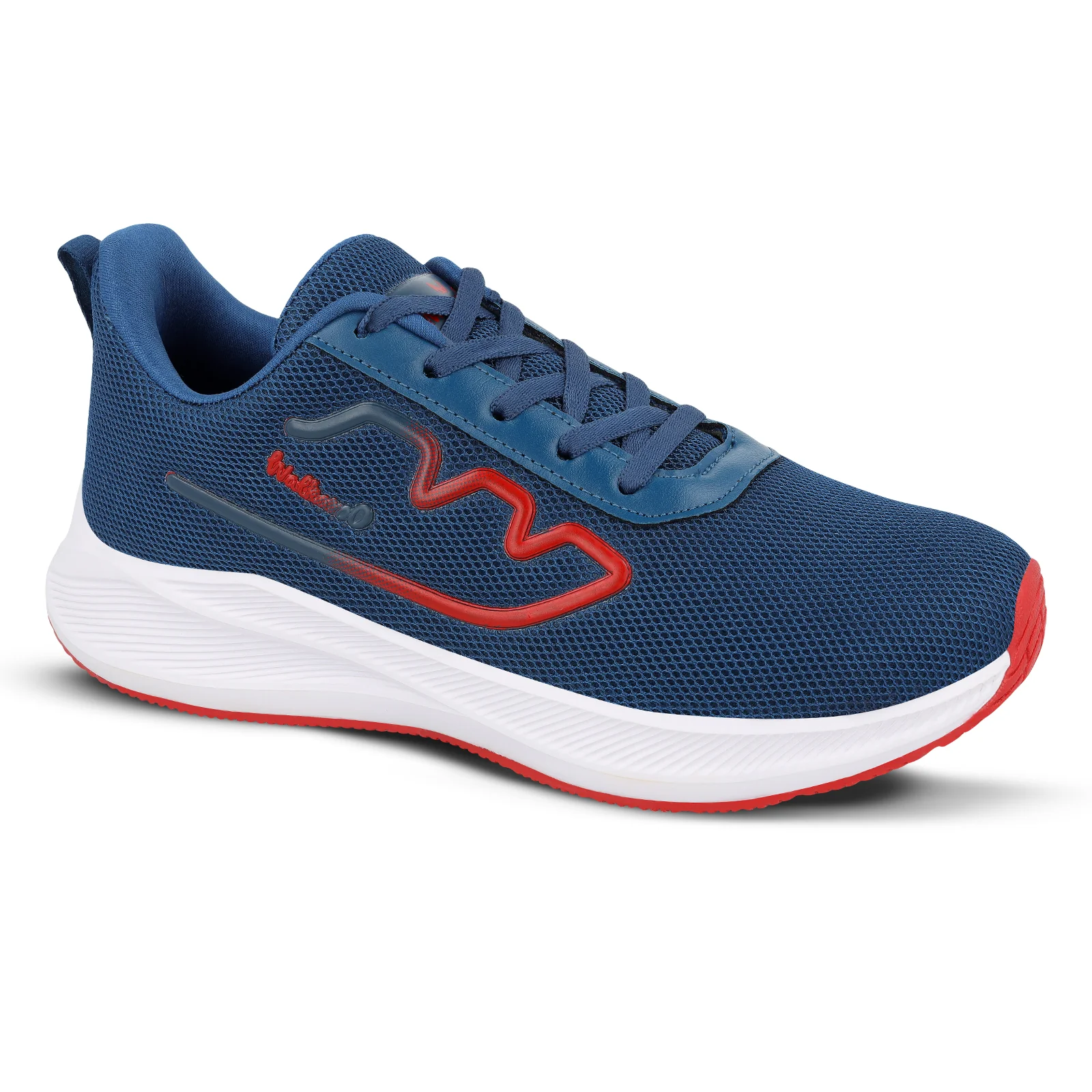 Walkaroo Men Walking Shoes - WS9541 Teal - Image 4