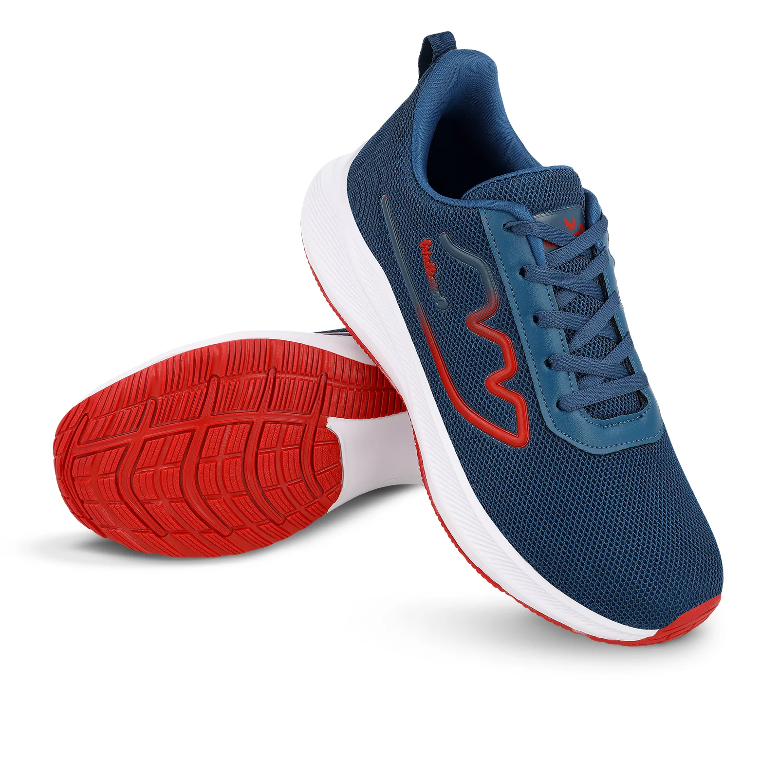 Walkaroo Men Walking Shoes - WS9541 Teal - Image 8