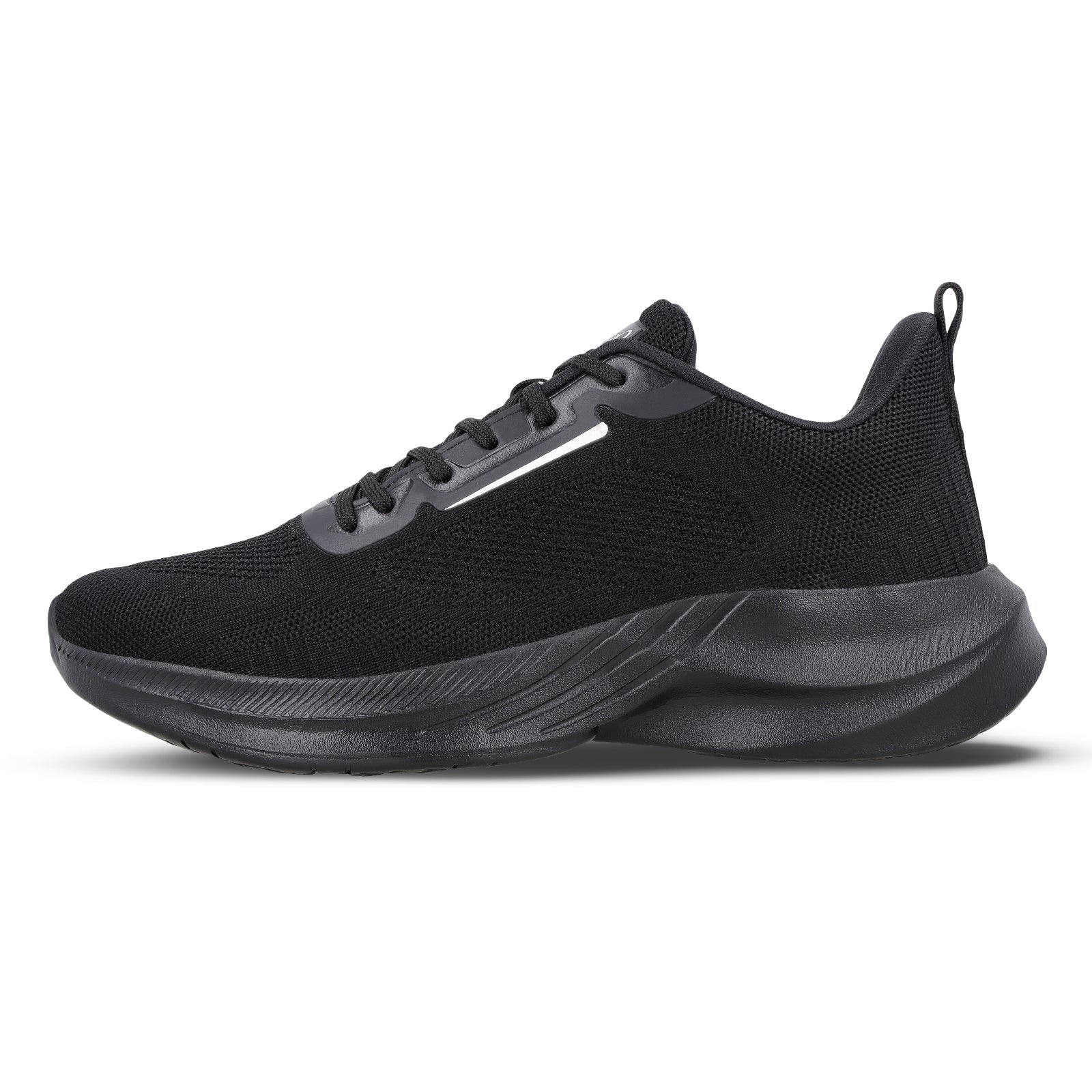 Men's Lace-up Walking Shoes - WS9557 Black Black