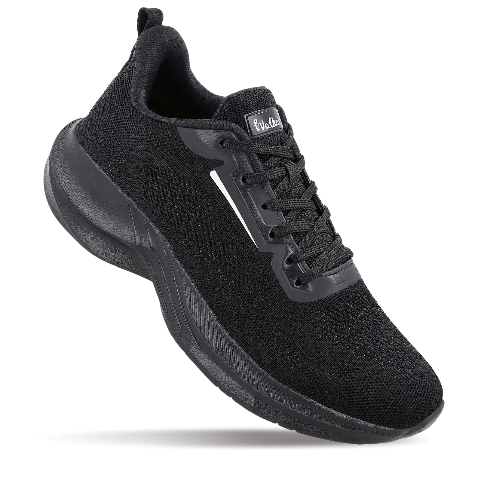 Men's Lace-up Walking Shoes - WS9557 Black Black - Image 3