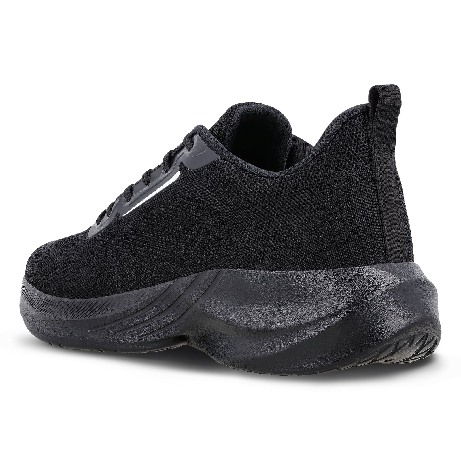 Men's Lace-up Walking Shoes - WS9557 Black Black - Image 5