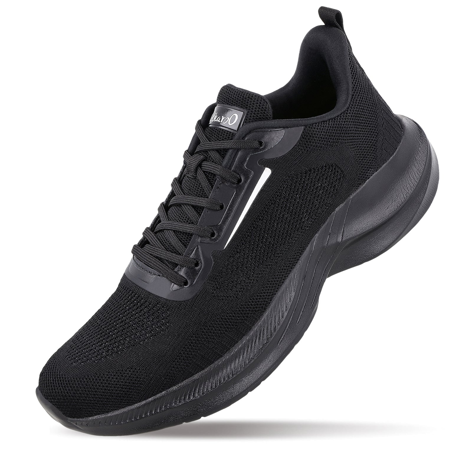 Men's Lace-up Walking Shoes - WS9557 Black Black - Image 6
