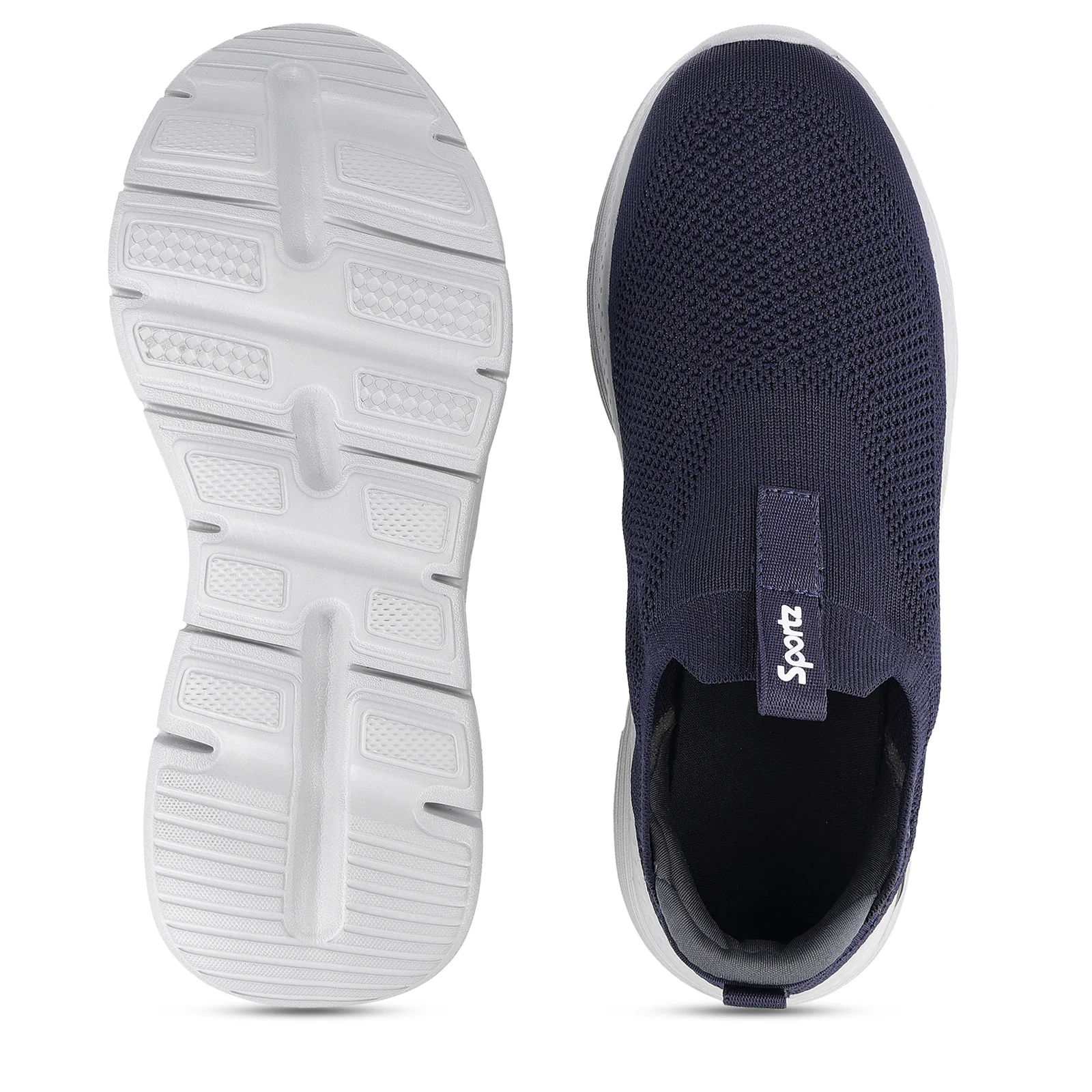 Men's Slip-on Walking Shoe - WS9571 Navy Blue - Image 2