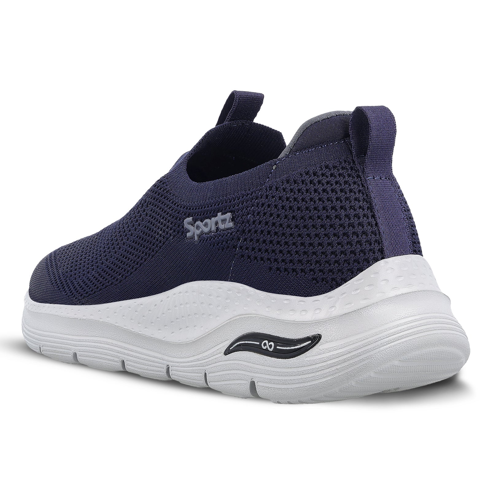 Men's Slip-on Walking Shoe - WS9571 Navy Blue - Image 5