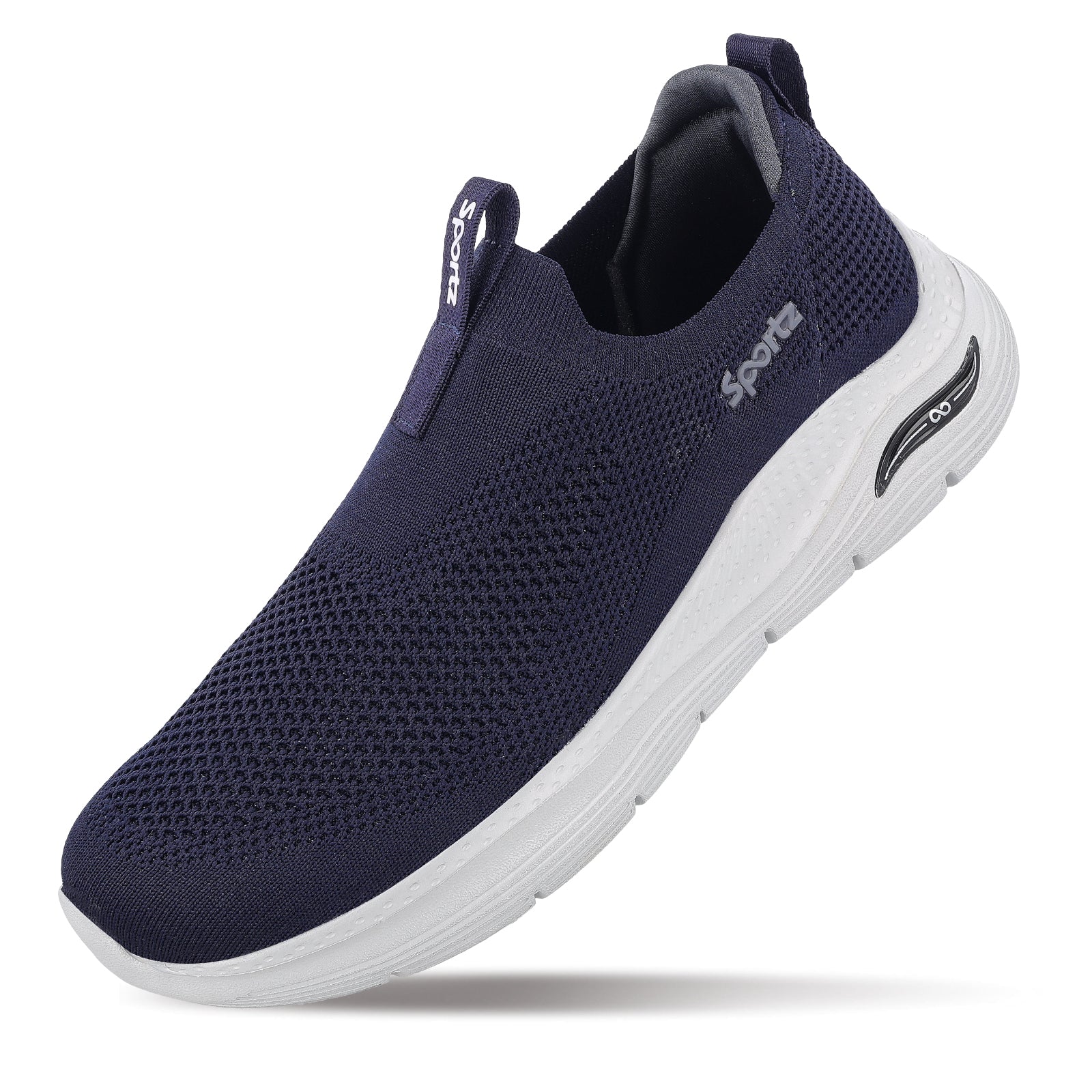 Men's Slip-on Walking Shoe - WS9571 Navy Blue - Image 7