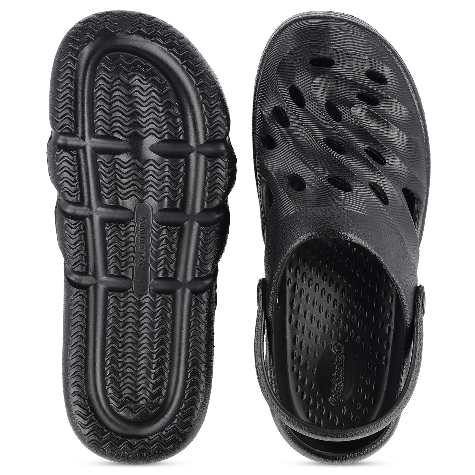Men's Clogs  - WC8732 Black - Image 2