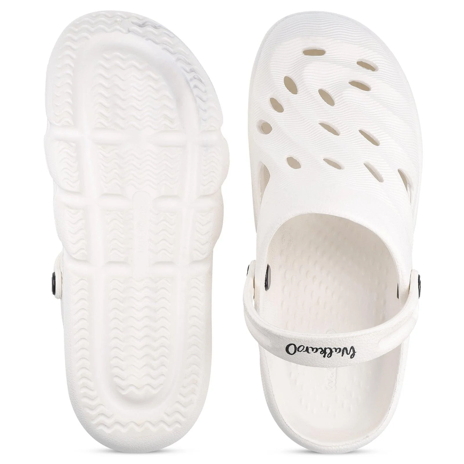 Men's Clogs  - WC8732 White - Image 2