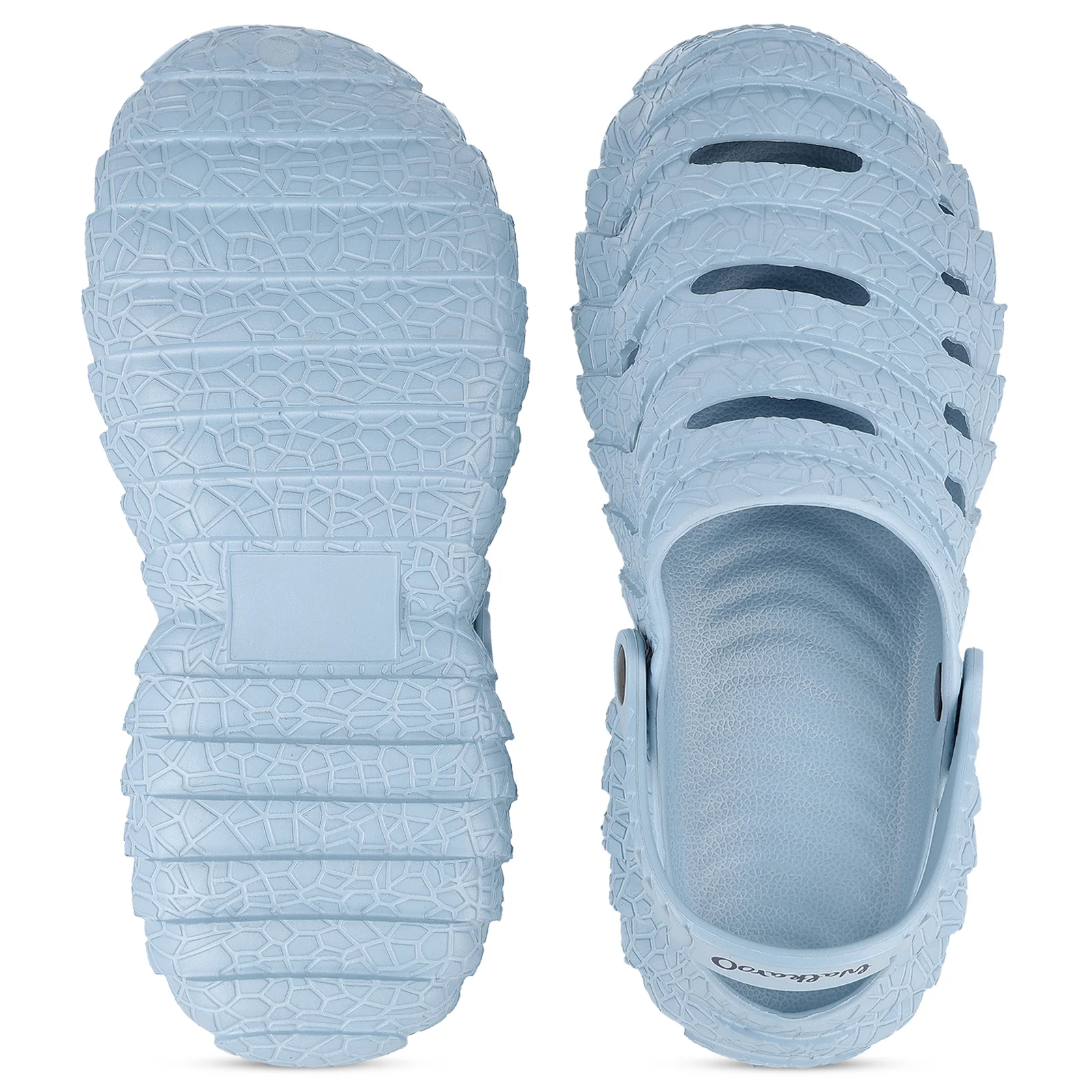 Walkaroo Men's Clogs  - WC8761 Aqua - Image 2