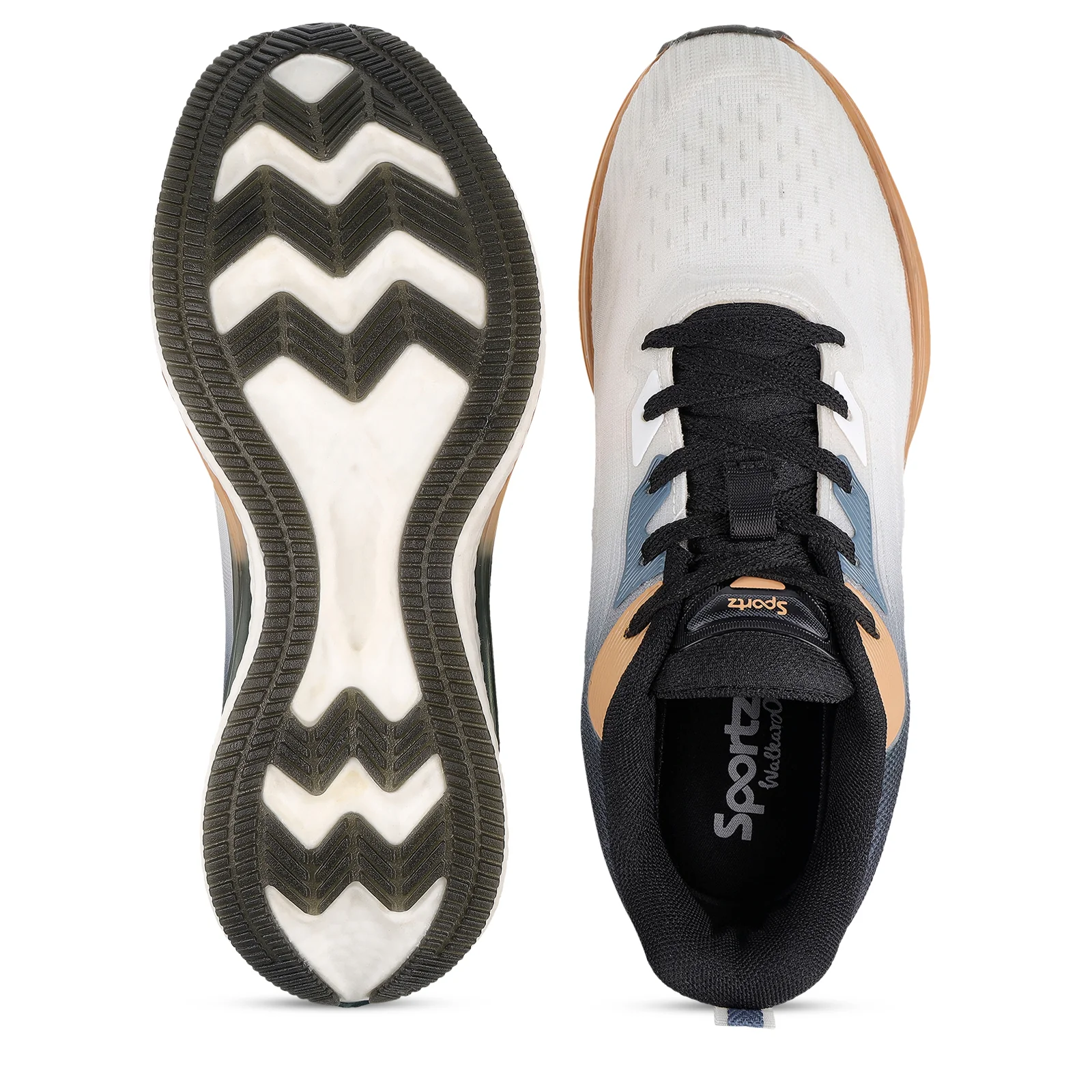MASLOW Men's Lace-up Sports Shoes - WS9152 Black Copper - Image 2