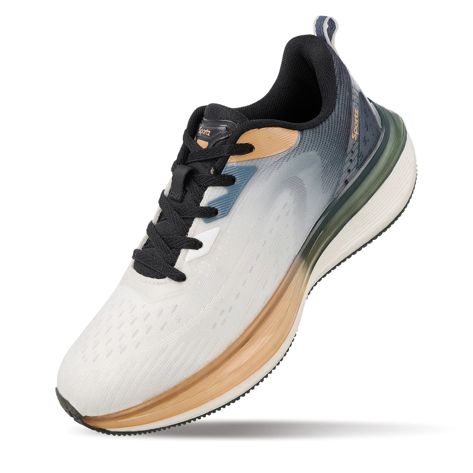 MASLOW Men's Lace-up Sports Shoes - WS9152 Black Copper - Image 7