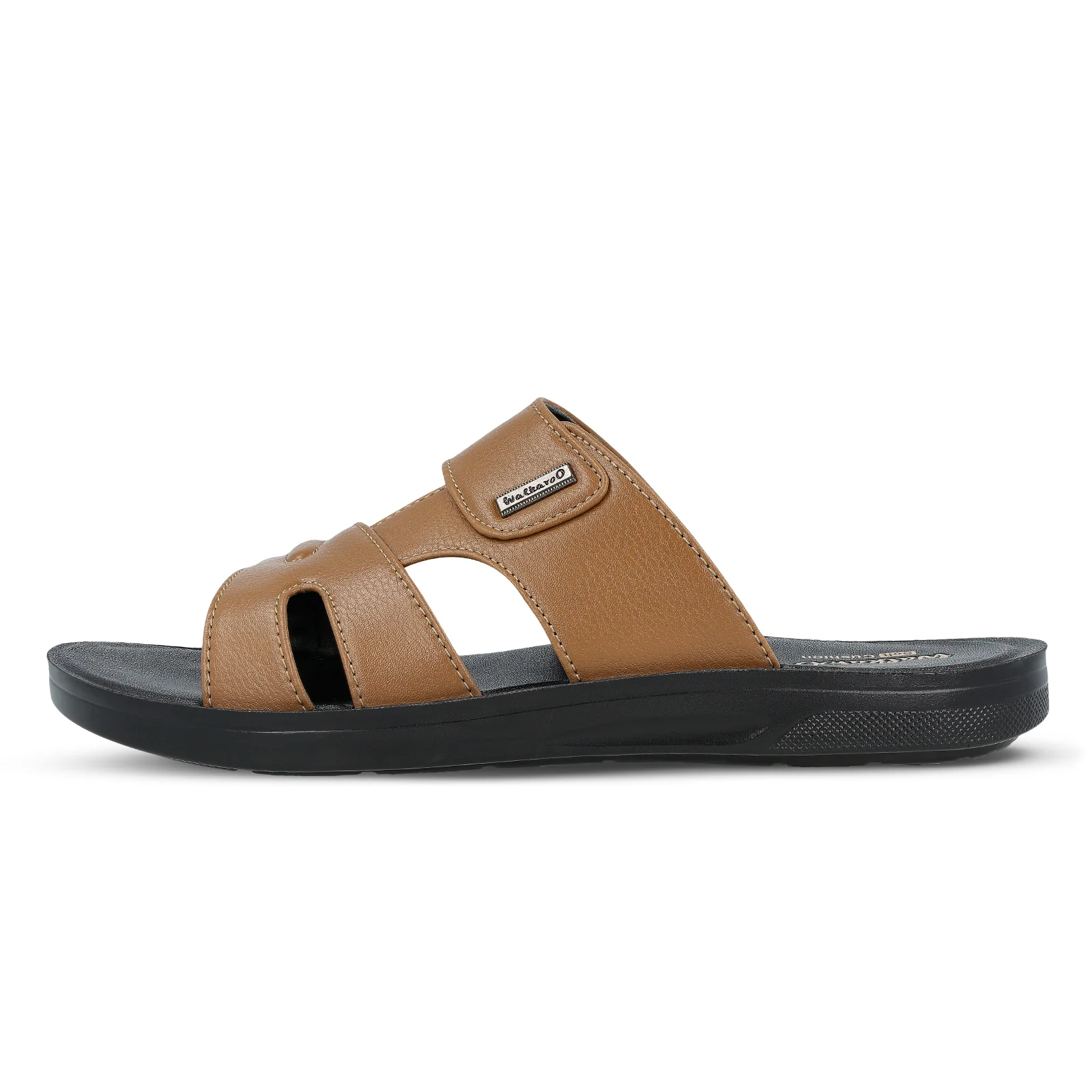 Men's Office Wear Sandals - WE1327 Chiku - Image 3