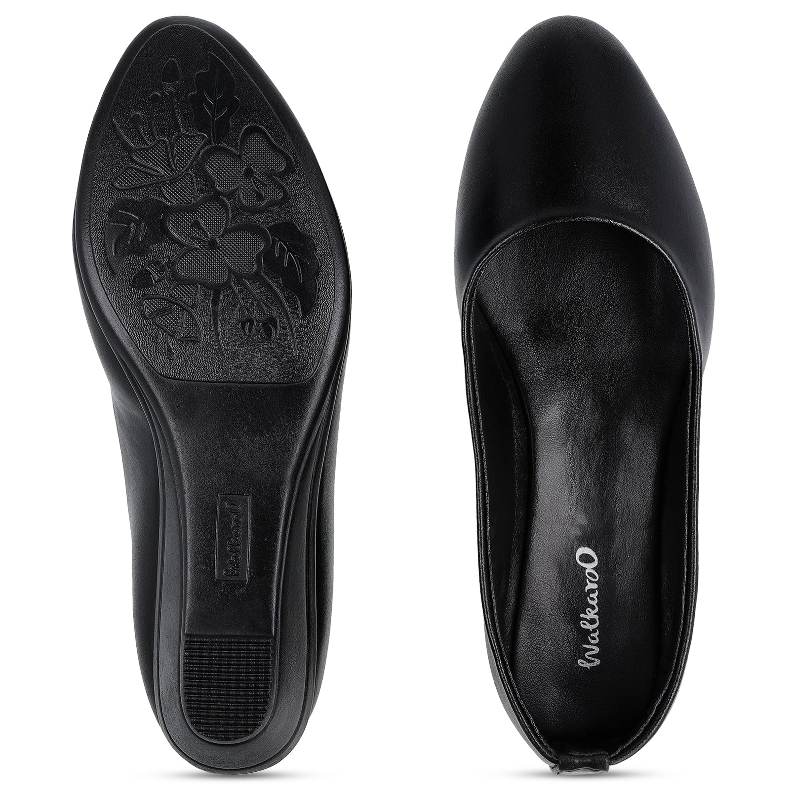 Women's Pull-on Formal Shoes - 16804 Black - Image 2
