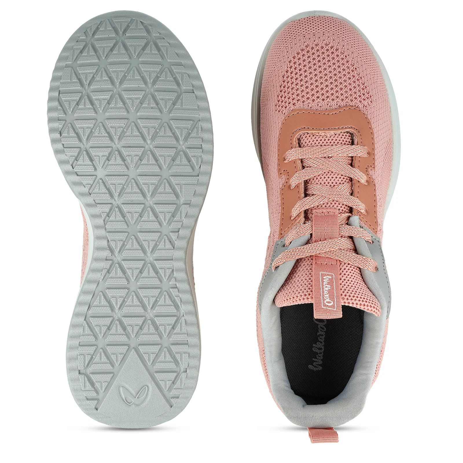 Women's Lace-up Sports Shoe - WS9911 Peach - Image 2