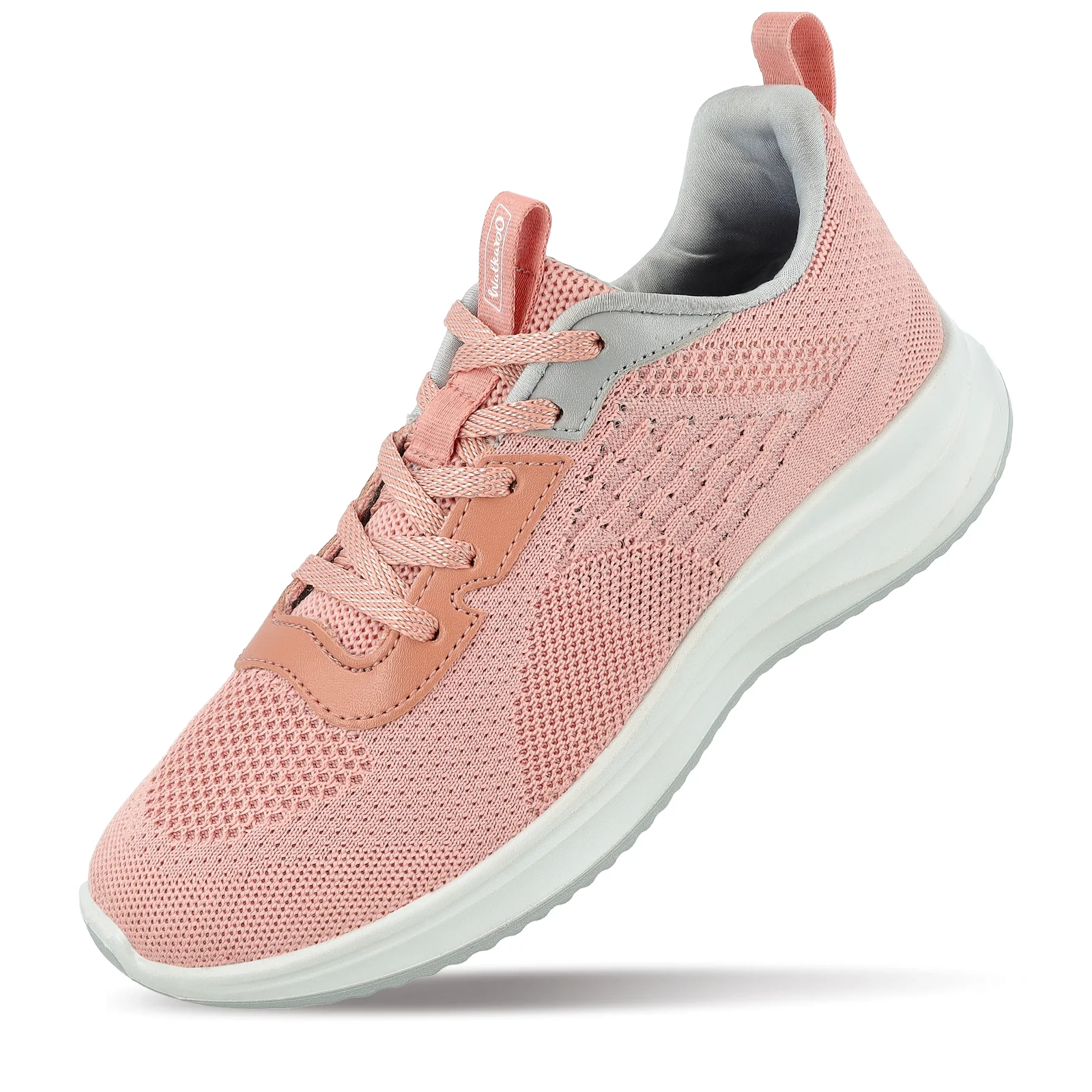 Women's Lace-up Sports Shoe - WS9911 Peach - Image 5