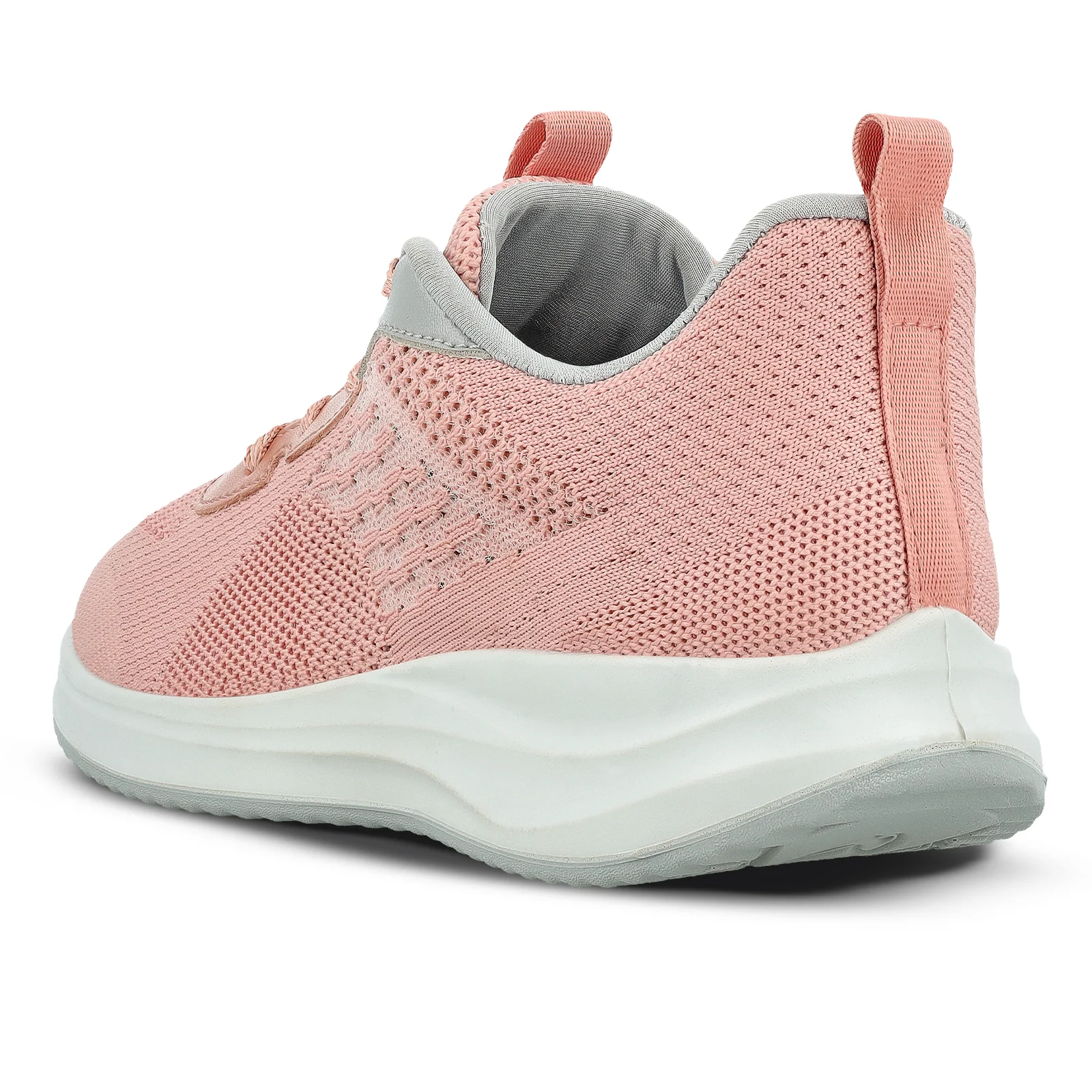 Women's Lace-up Sports Shoe - WS9911 Peach - Image 6