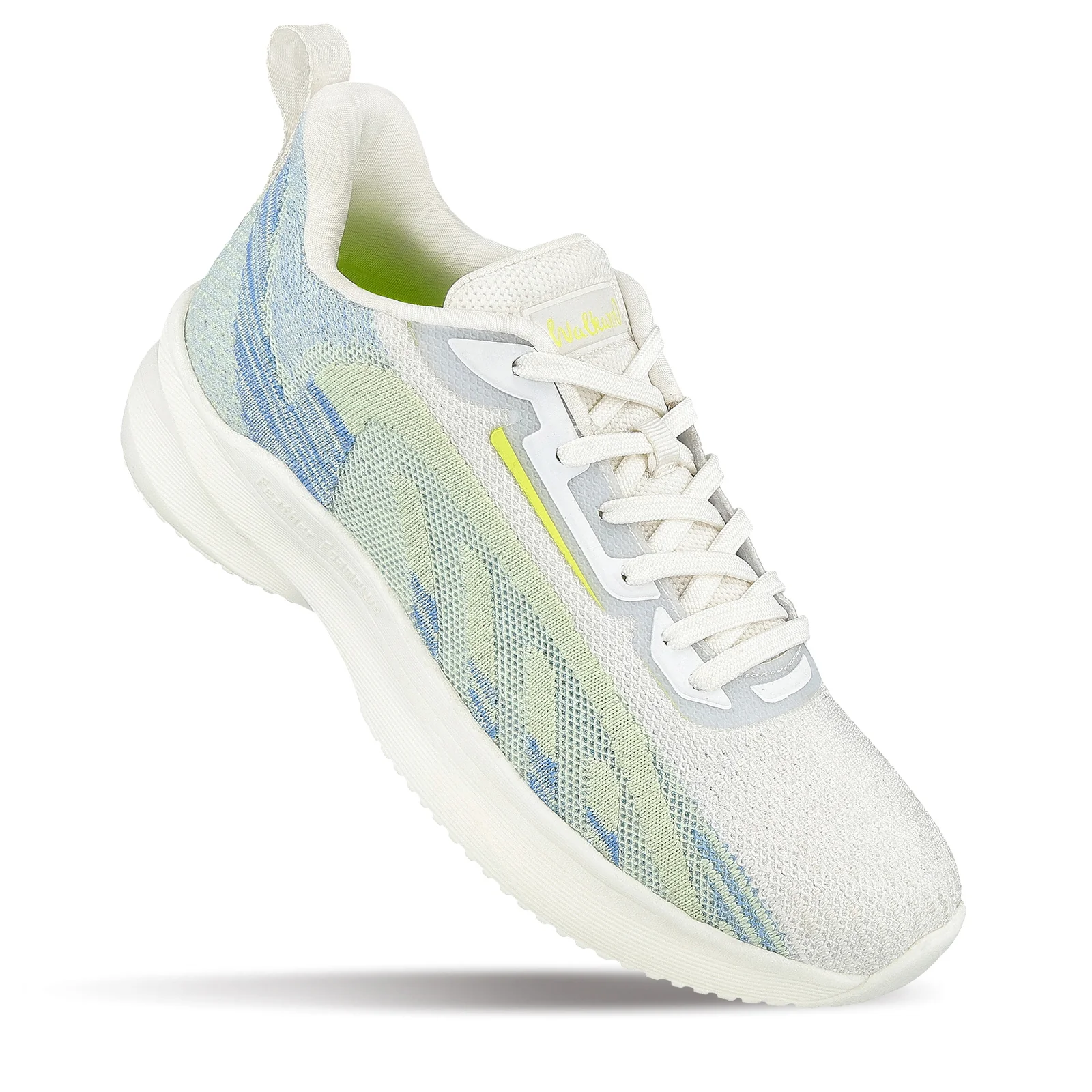 Walkaroo Womens Life Style - WS9903 White Green - Image 3