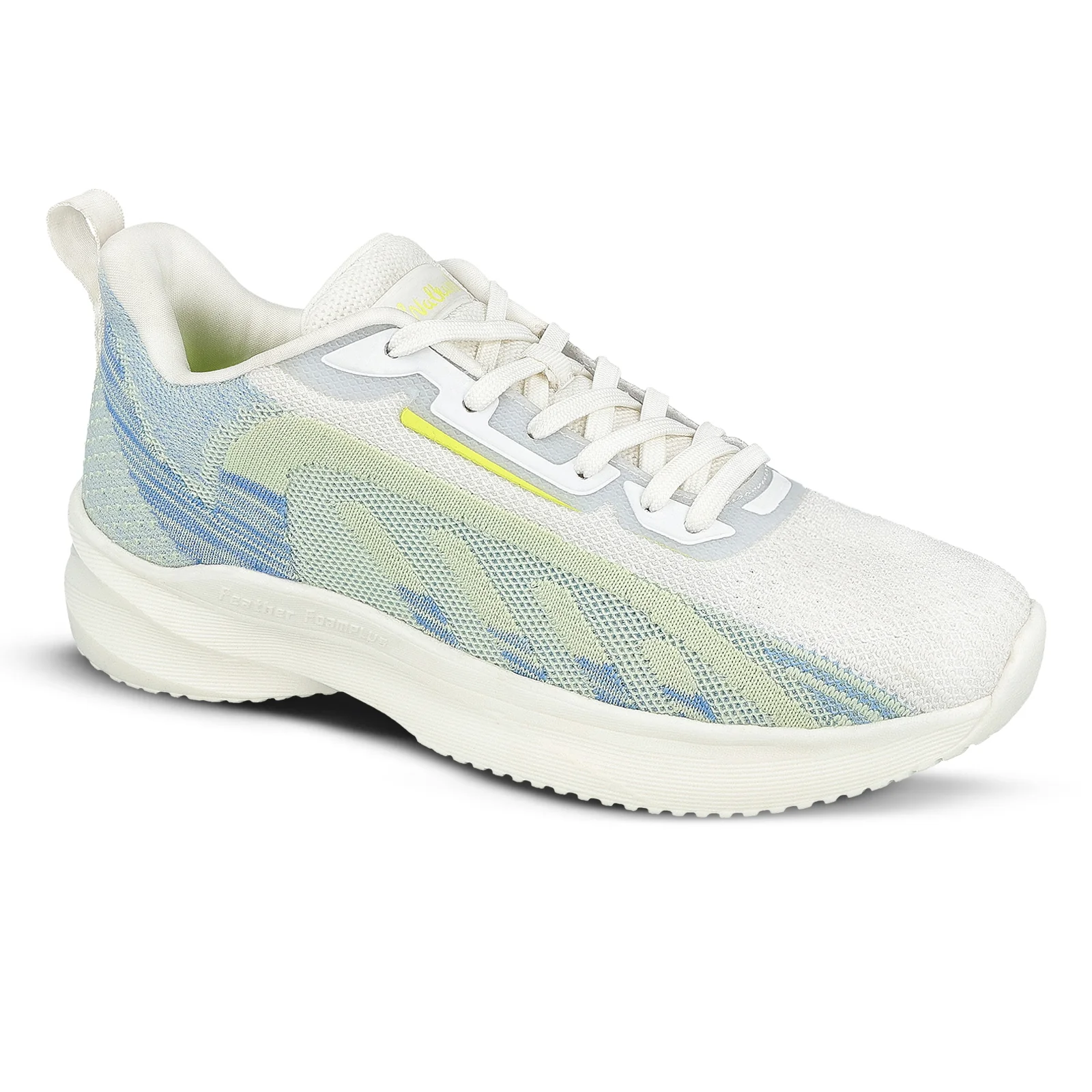 Walkaroo Womens Life Style - WS9903 White Green - Image 4