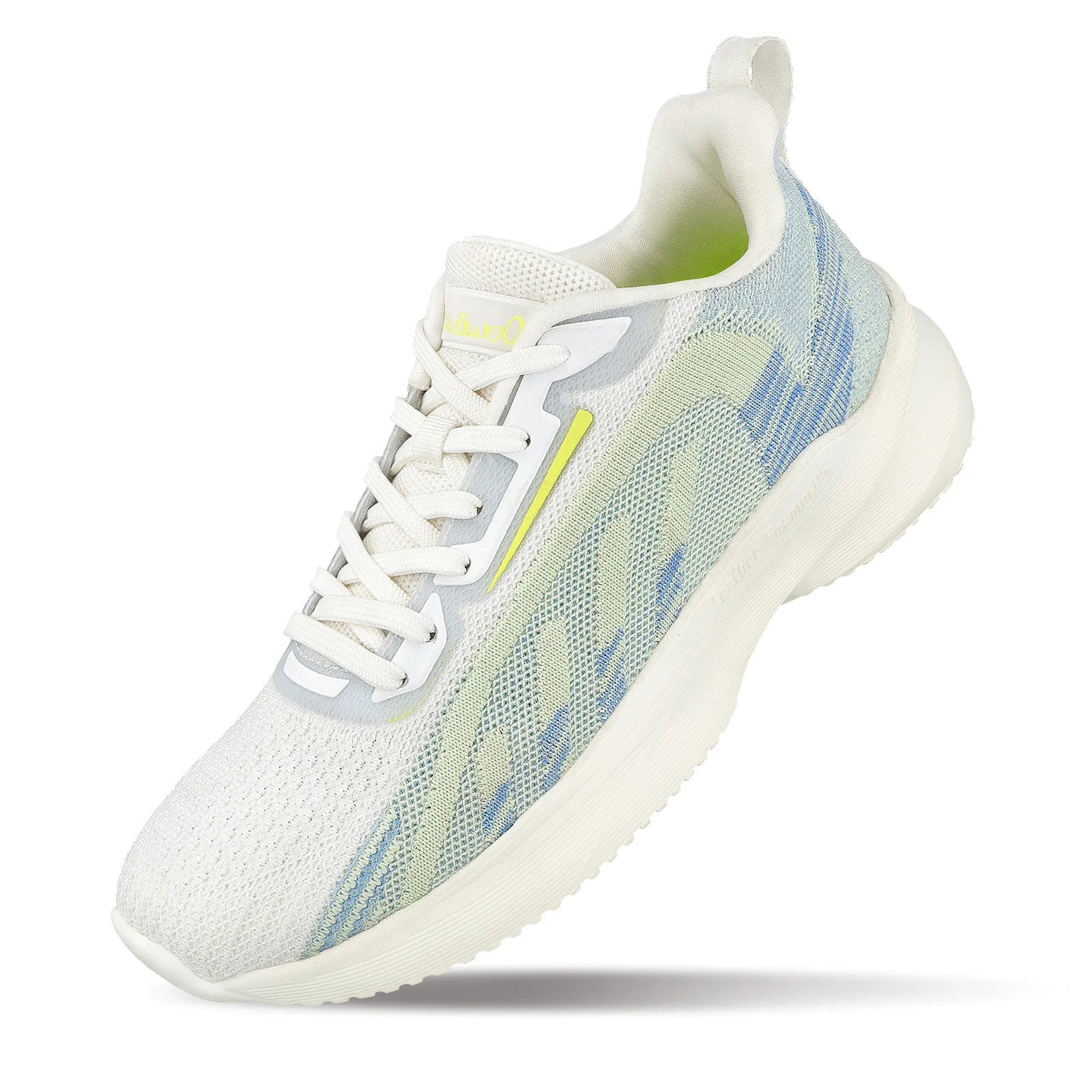 Walkaroo Womens Life Style - WS9903 White Green - Image 7