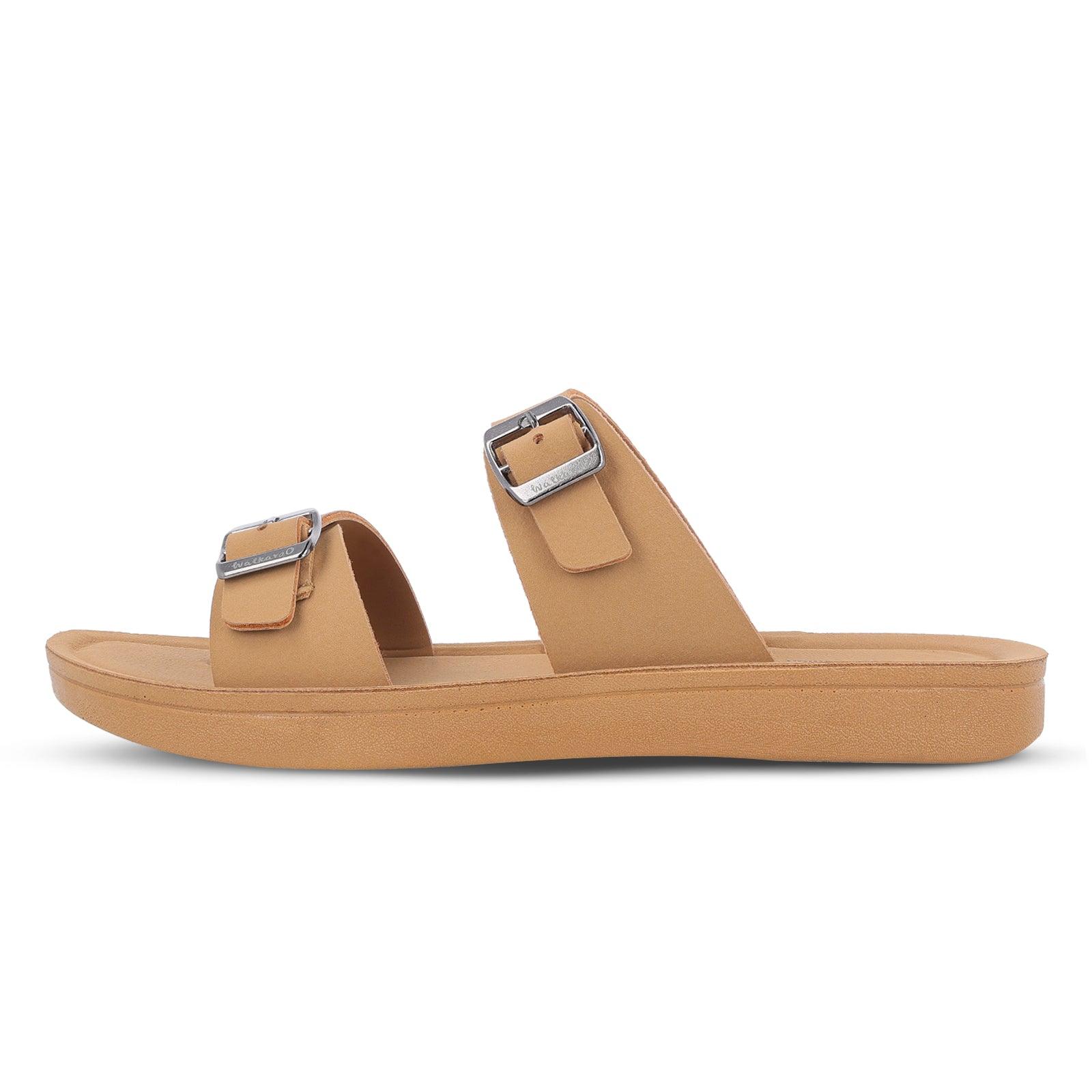 Women's Daily Wear Sandals - WL7581 Beige - Image 3